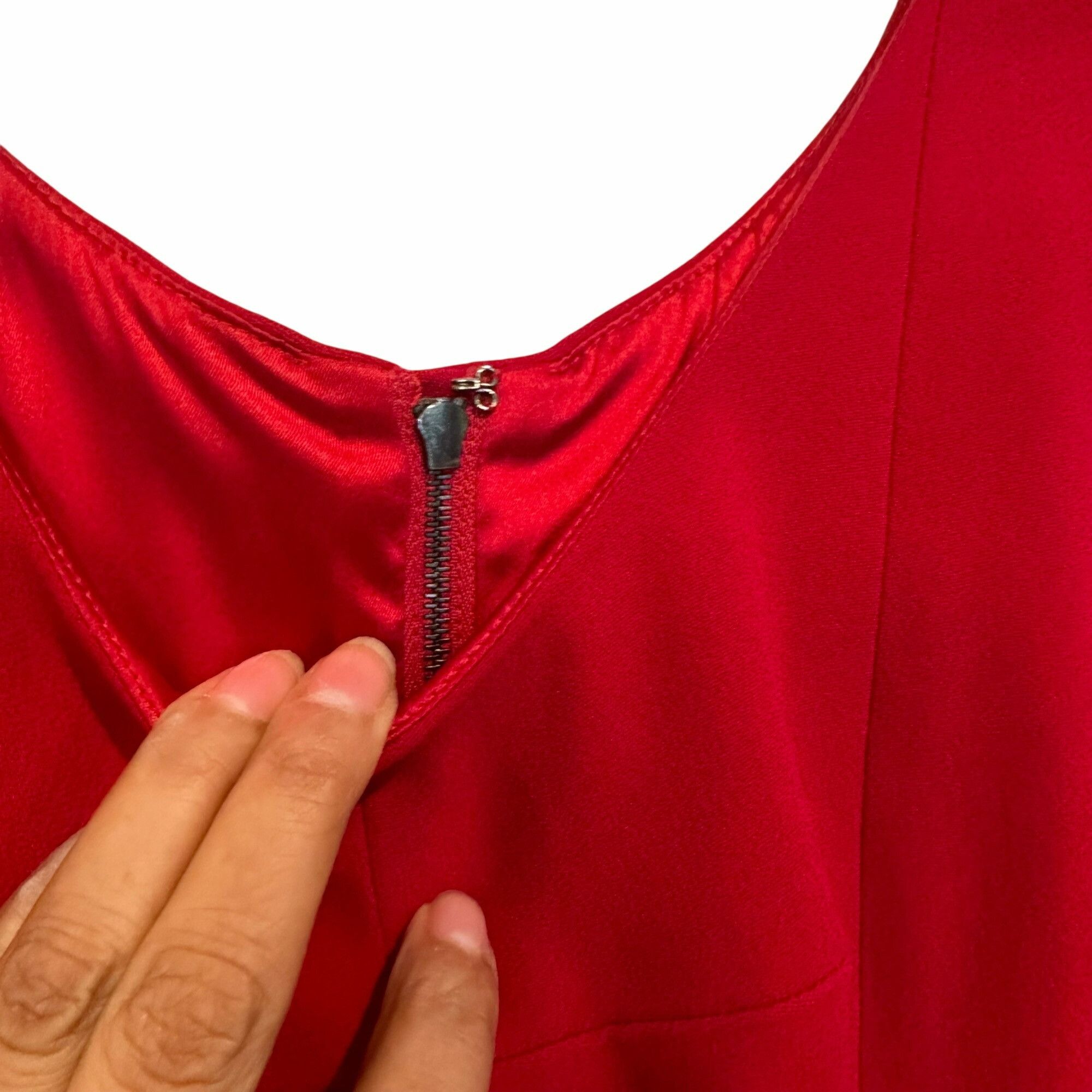 Dolce & Gabbana ✨Dolce & Gabbana Size US 6/ IT42 Women's Red Scoop Neck Midi Size M / US 6-8 / IT 42-44 - 6 Thumbnail