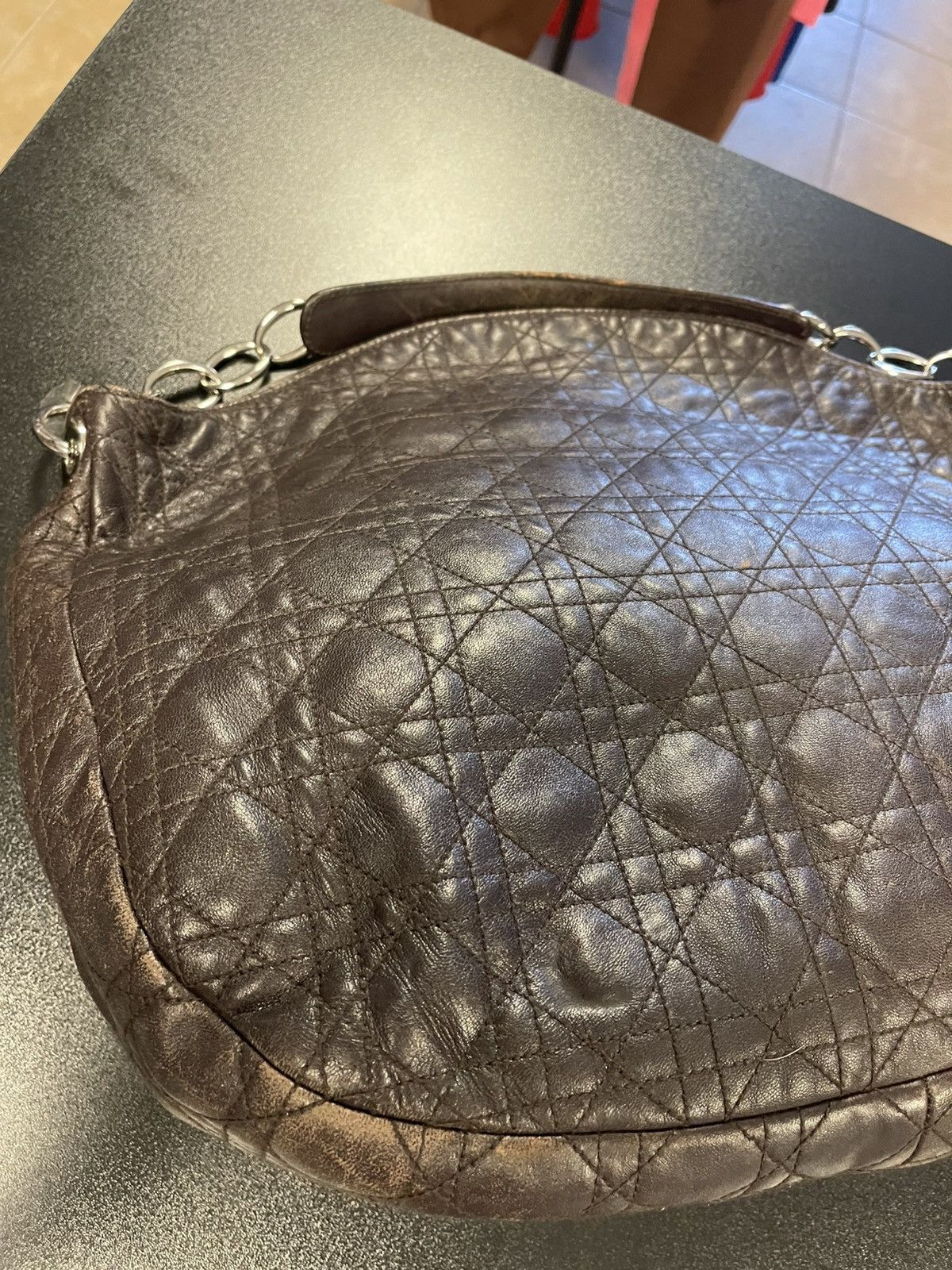 Dior Christian Dior Sac de Ville Monogram Lining Vintage Size ONE SIZE - 2 Thumbnail