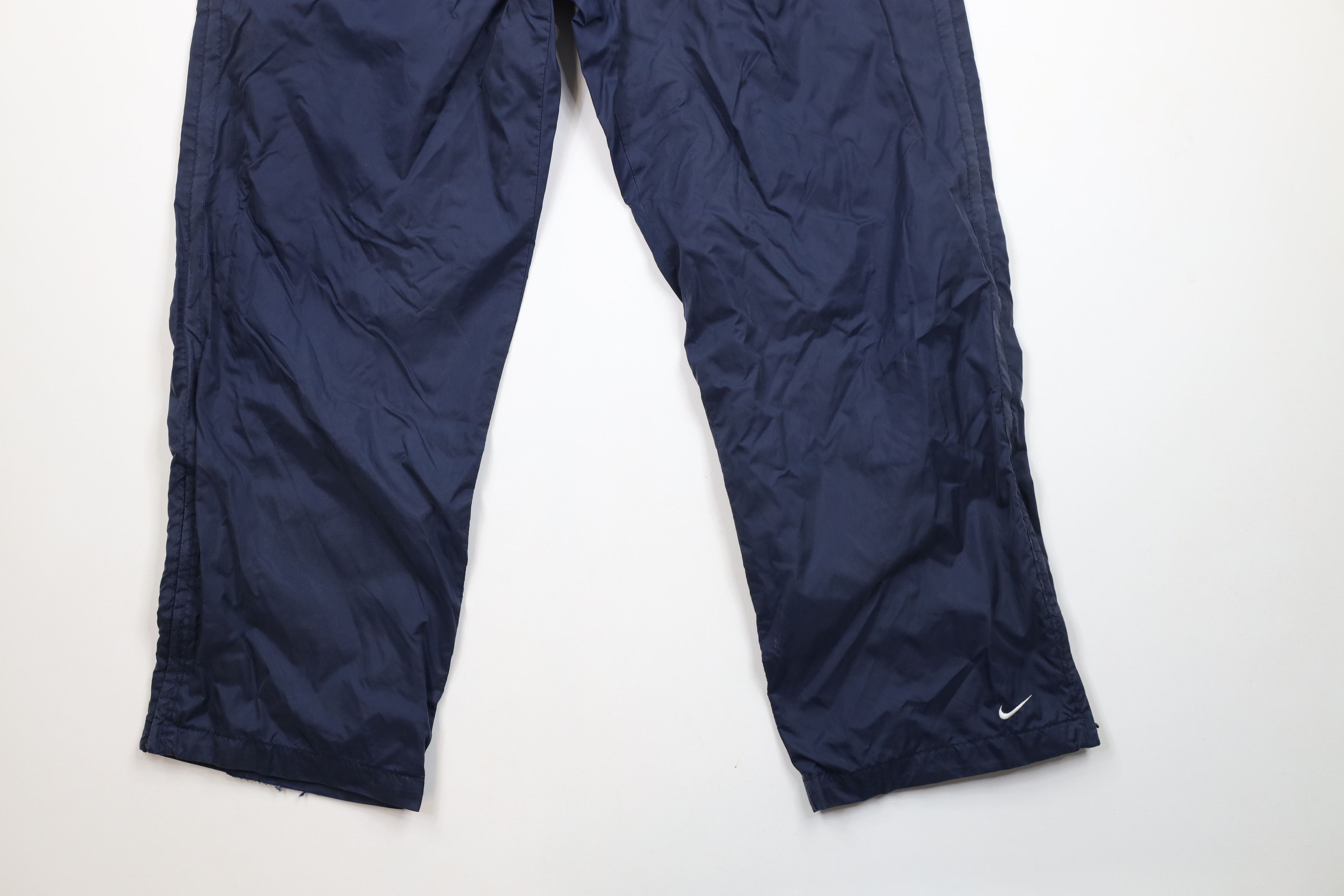 Nike × Vintage Vintage 90s Y2K Nike Travis Scott Mini Swoosh Wide Leg Pants Size US 38 / EU 54 - 4 Thumbnail