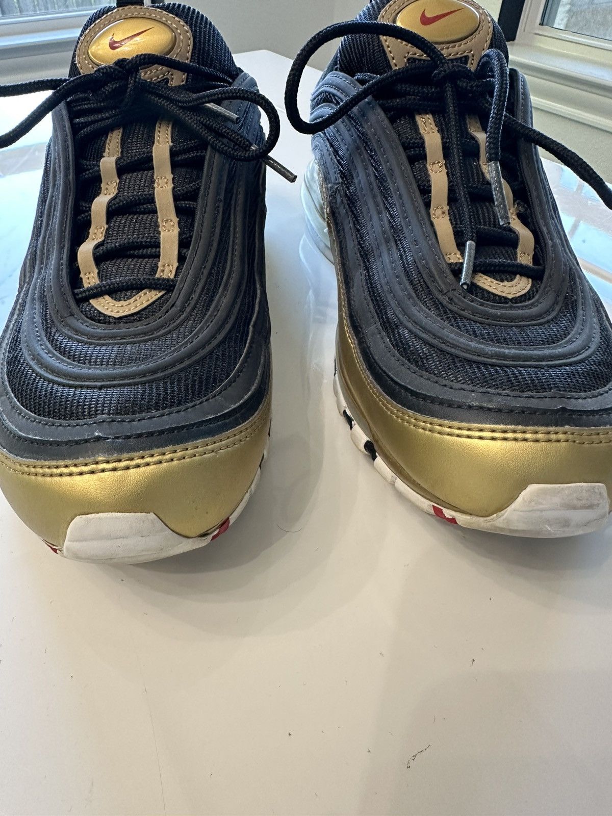 Nike Nike Air Max 97 QS B-Sides Metallic Size US 11 / EU 44 - 2 Thumbnail