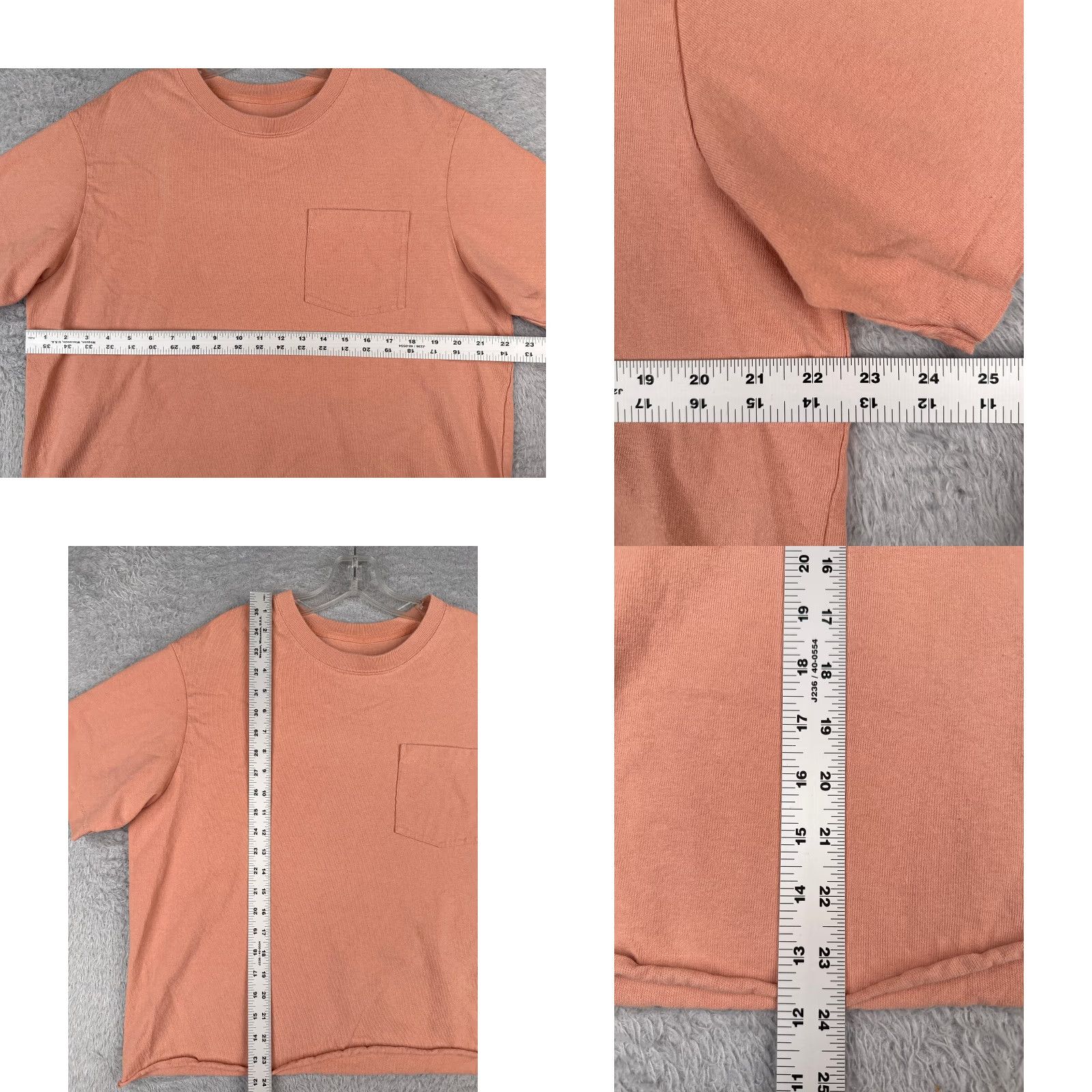 Patagonia Patagonia Shirt Adult Large Orange Short Sleeve Crew Neck Pocket Distressed Size US L / EU 52-54 / 3 - 8 Thumbnail