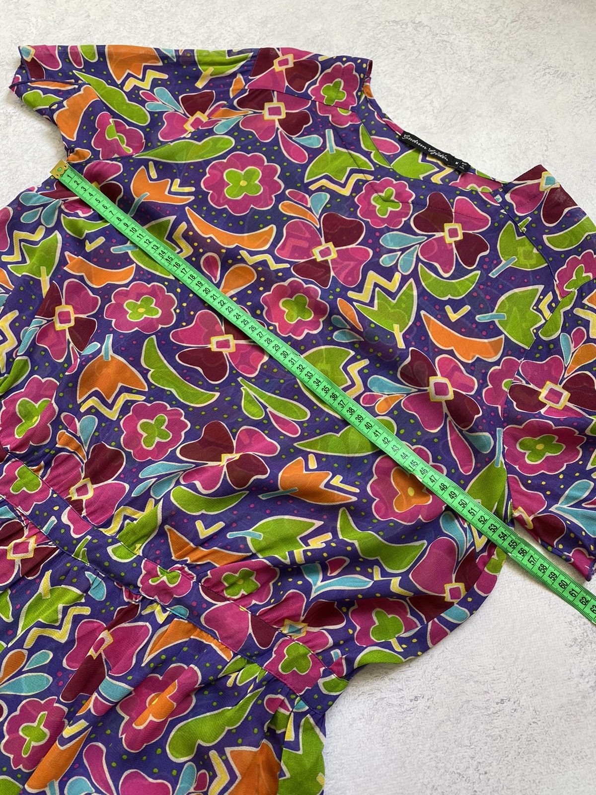 Gudrun Sjoden Gudrun Sjoden Multicolor Floral Knee Length Dress Size M Size M / US 6-8 / IT 42-44 - 14 Thumbnail