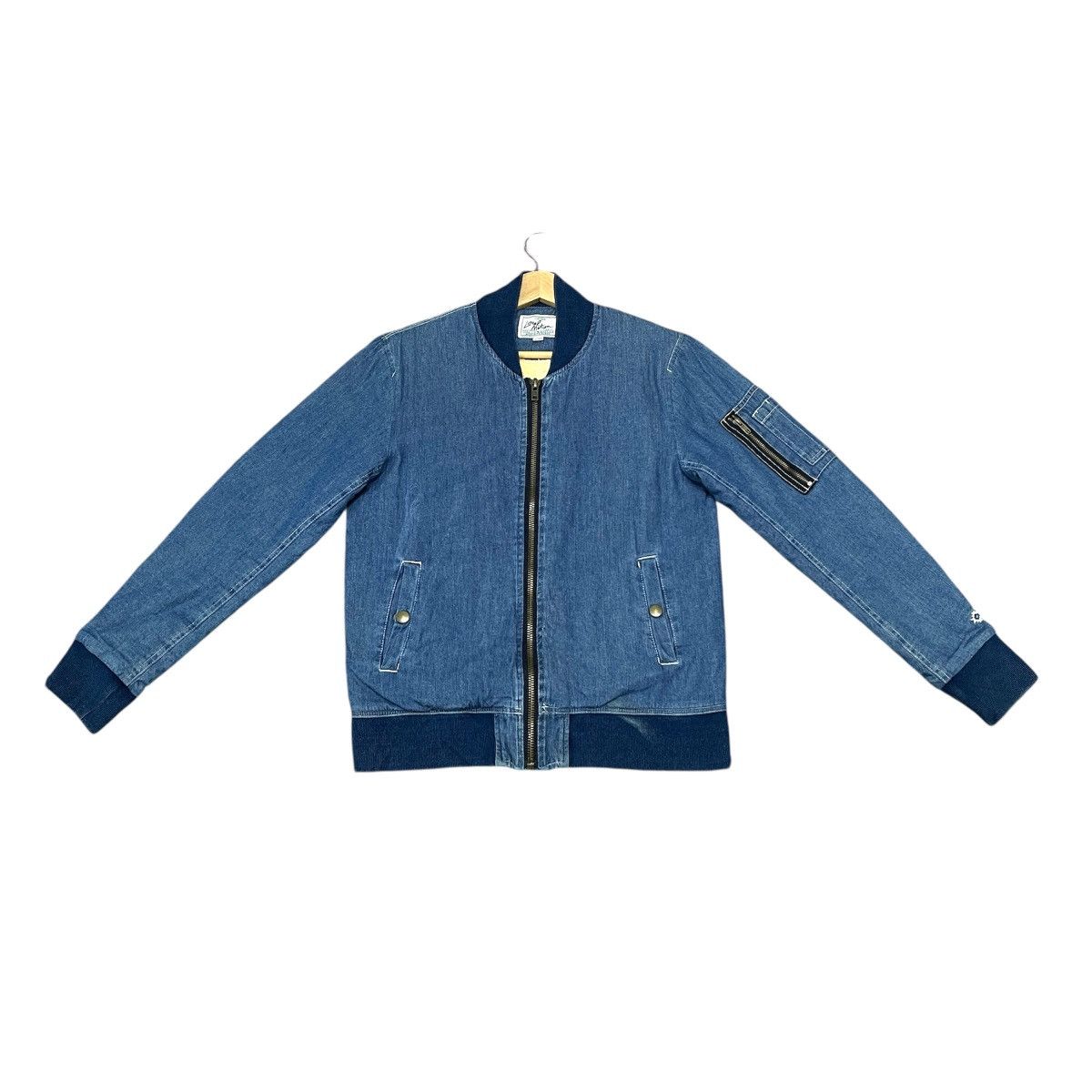 Native Vintage Local Motion Denim Bomber Native Style Jacket Size US M / EU 48-50 / 2 - 2 Thumbnail