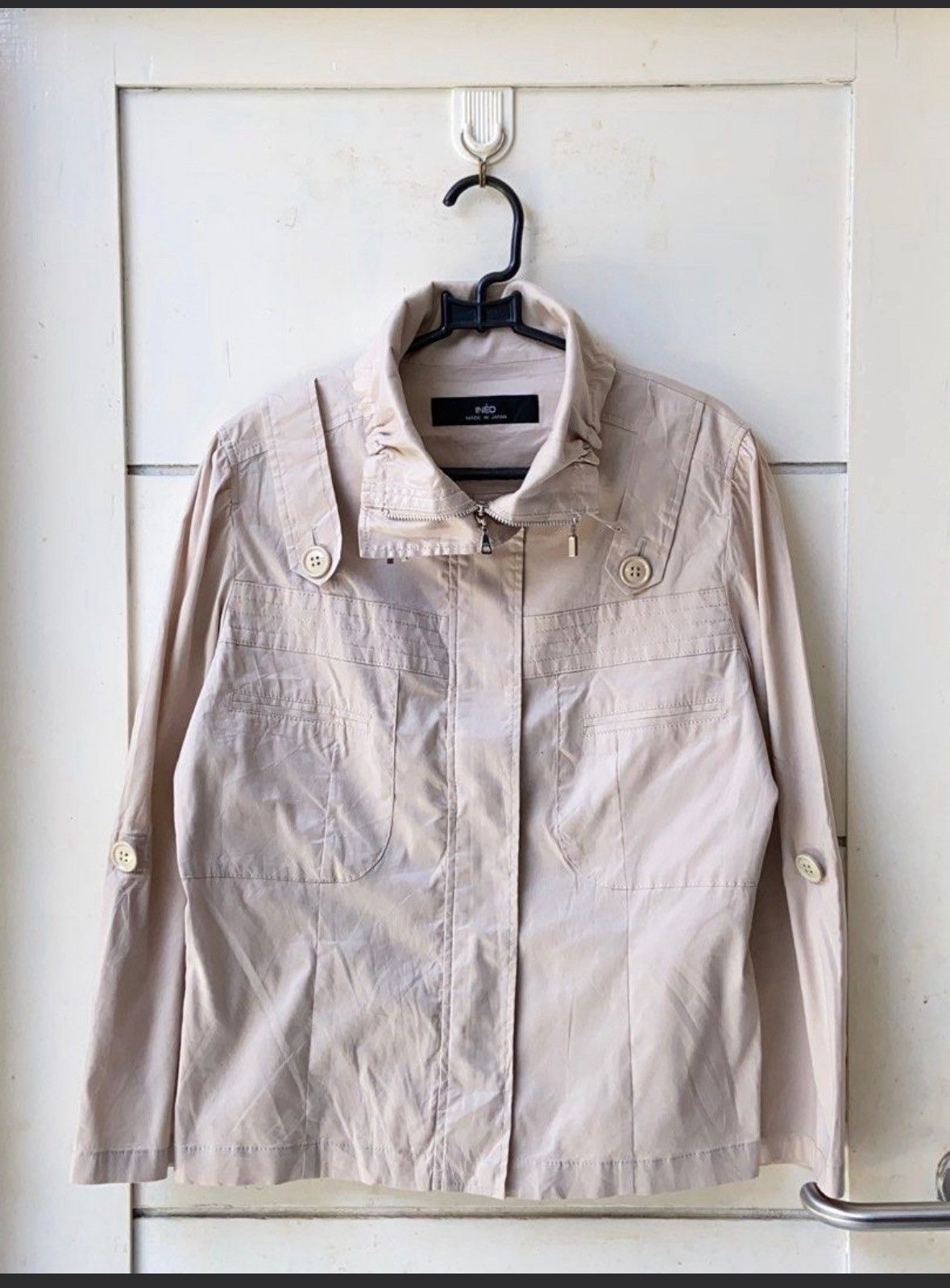 Other Ined Yohji Yamamoto Beige Zipper Jacket Size US S / EU 44-46 / 1 - 1 Thumbnail