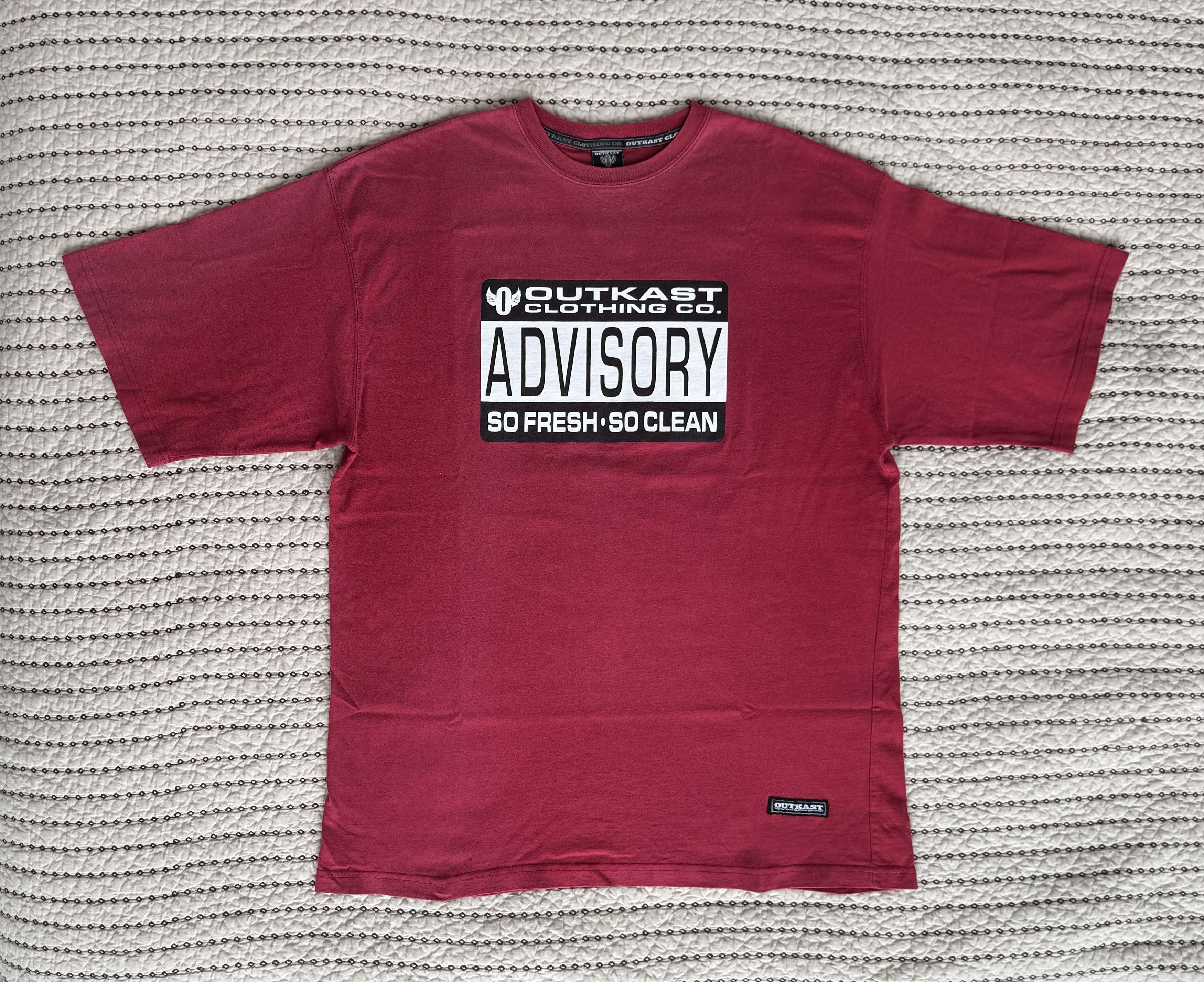 Rap Tees OUTKAST - SO FRESH SO CLEAN T-SHIRT RED XL RAP TEES Size US XL / EU 56 / 4 - 1 Thumbnail