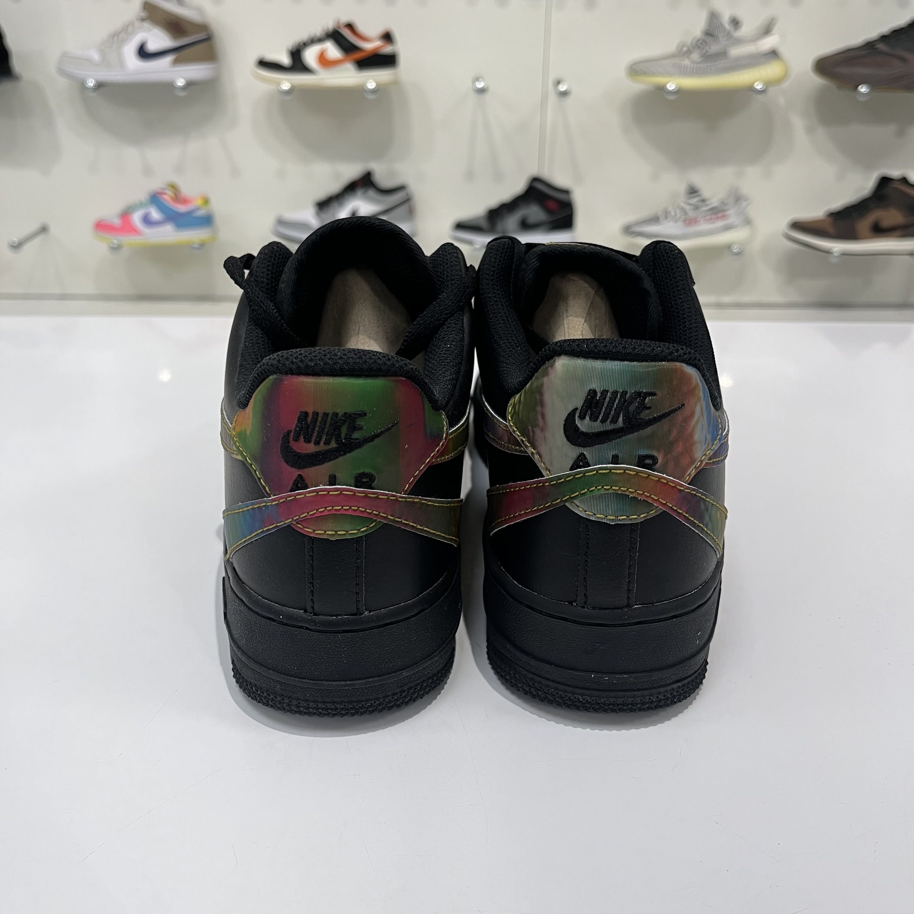 Nike Nike Air Force 1 Low Misplaced Swoosh Black Multi Size US 9 / EU 42 - 3 Thumbnail