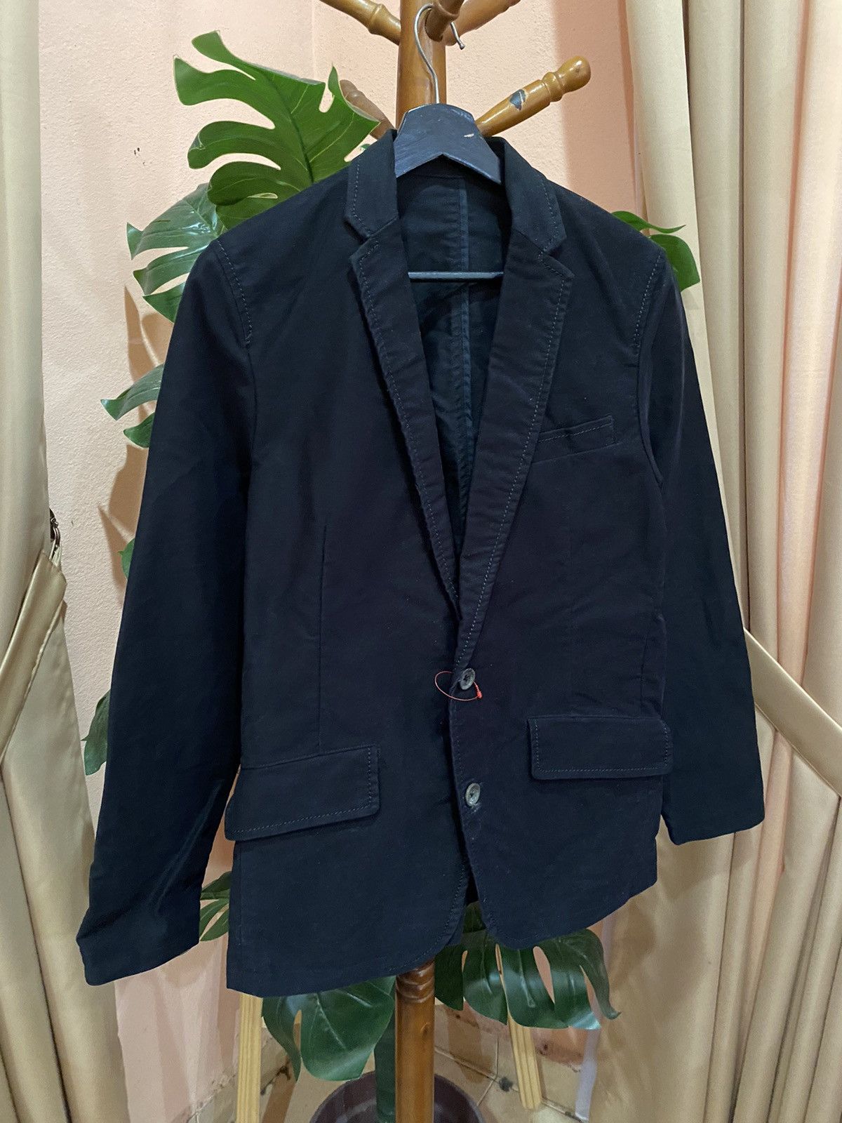 American Rag SEO Title: American Rag Cie Black Cotton Blazer Size US S / EU 44-46 / 1 - 5 Thumbnail