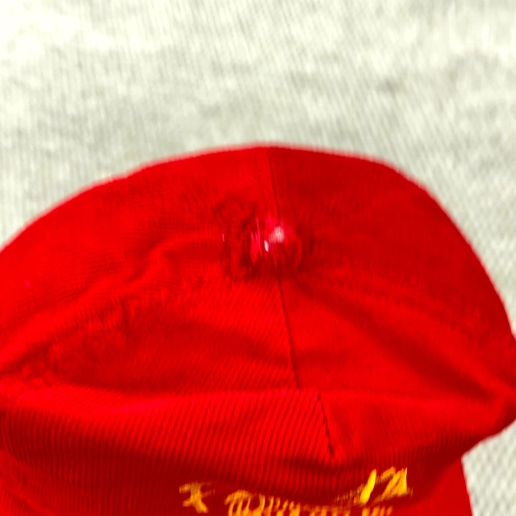 Vintage VINTAGE Las Vegas Casino Hat Cap Snapback Corduroy Trucker 90s Red Adult Men Size ONE SIZE - 3 Thumbnail