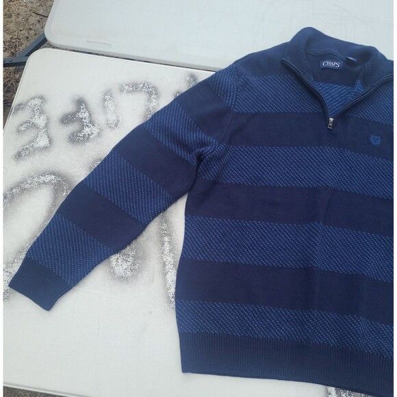 Polo Ralph Lauren Vtg Chaps Ralph Lauren Quarter Zip Sweater Size US XL / EU 56 / 4 - 4 Thumbnail