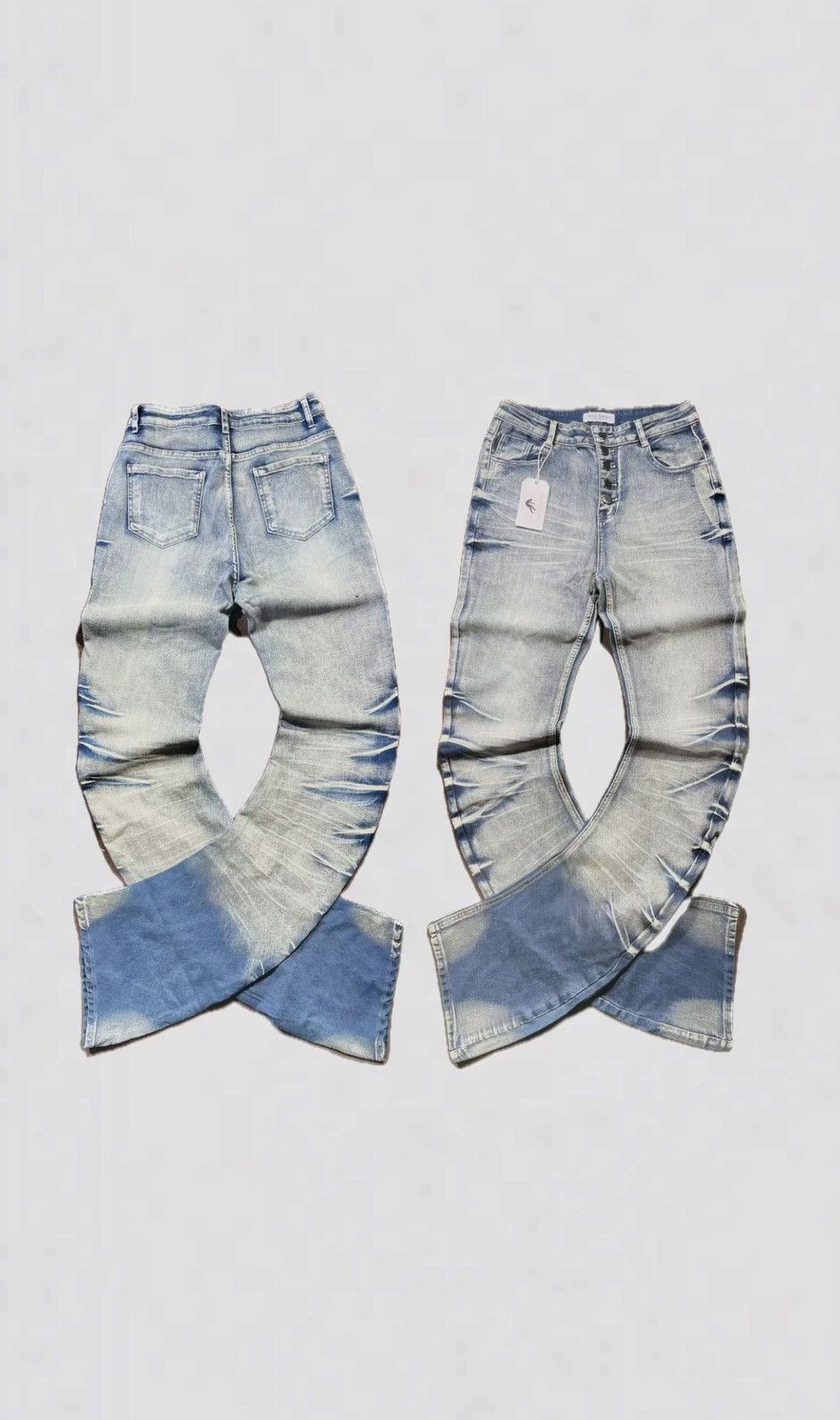 Other Nobles Déchus bootcut stacked jeans Size US 26 / EU 42 - 1 Thumbnail