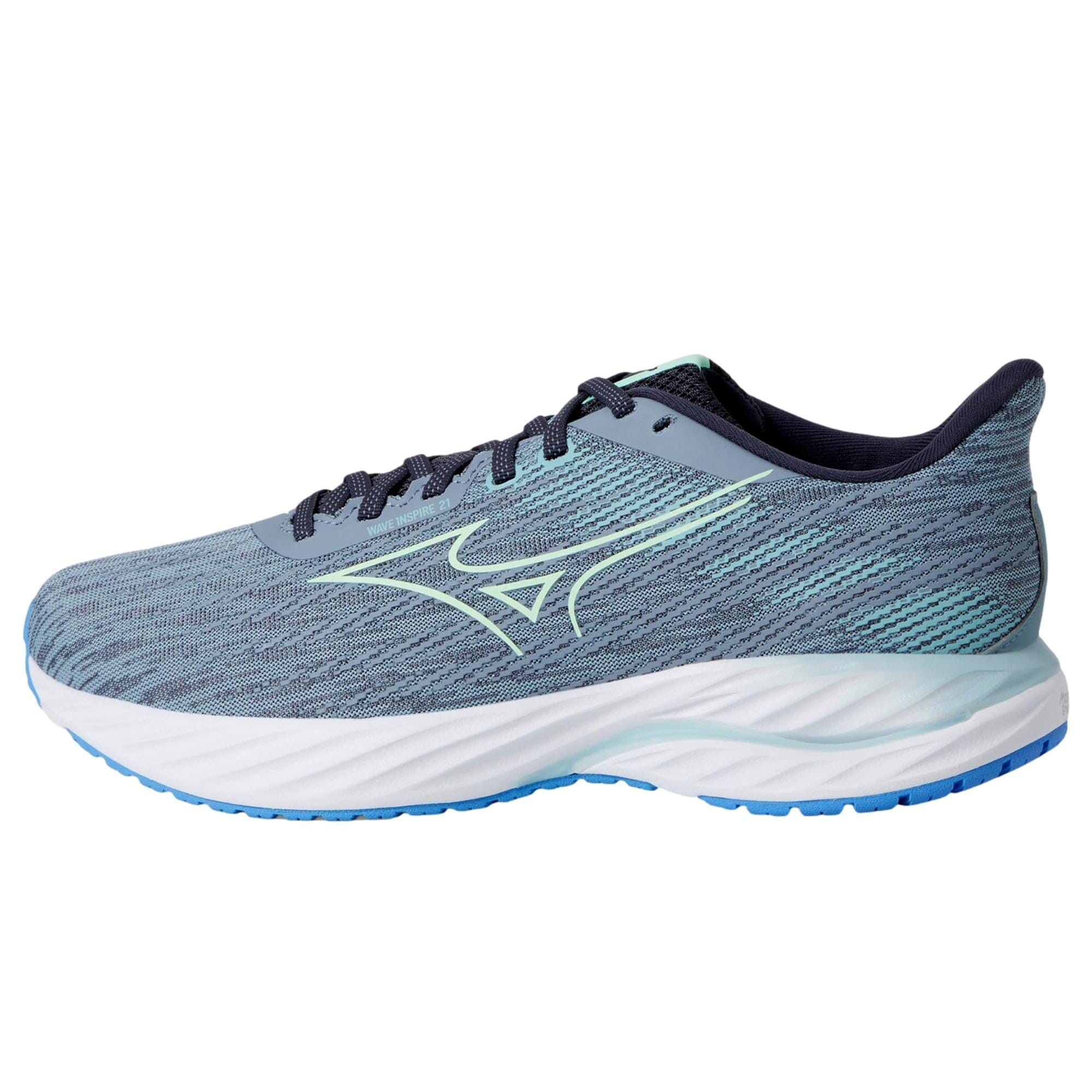 Mizuno Wave Inspire 21 Tradewinds / Neo Mint J1GC254501 Size US 12 / EU 45 - 1 Thumbnail