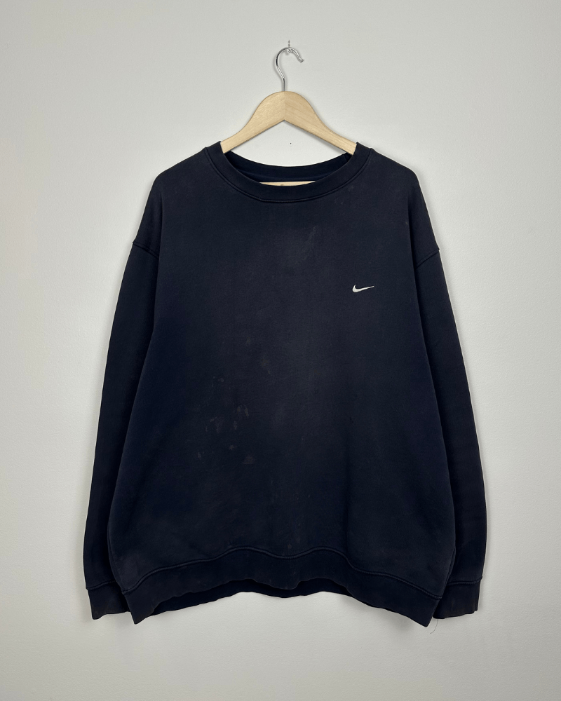 Nike × Vintage Vintage Nike Faded & Stained Crewneck Sweatshirt - XXL / 2XL Size US XXL / EU 58 / 5 - 2 Thumbnail