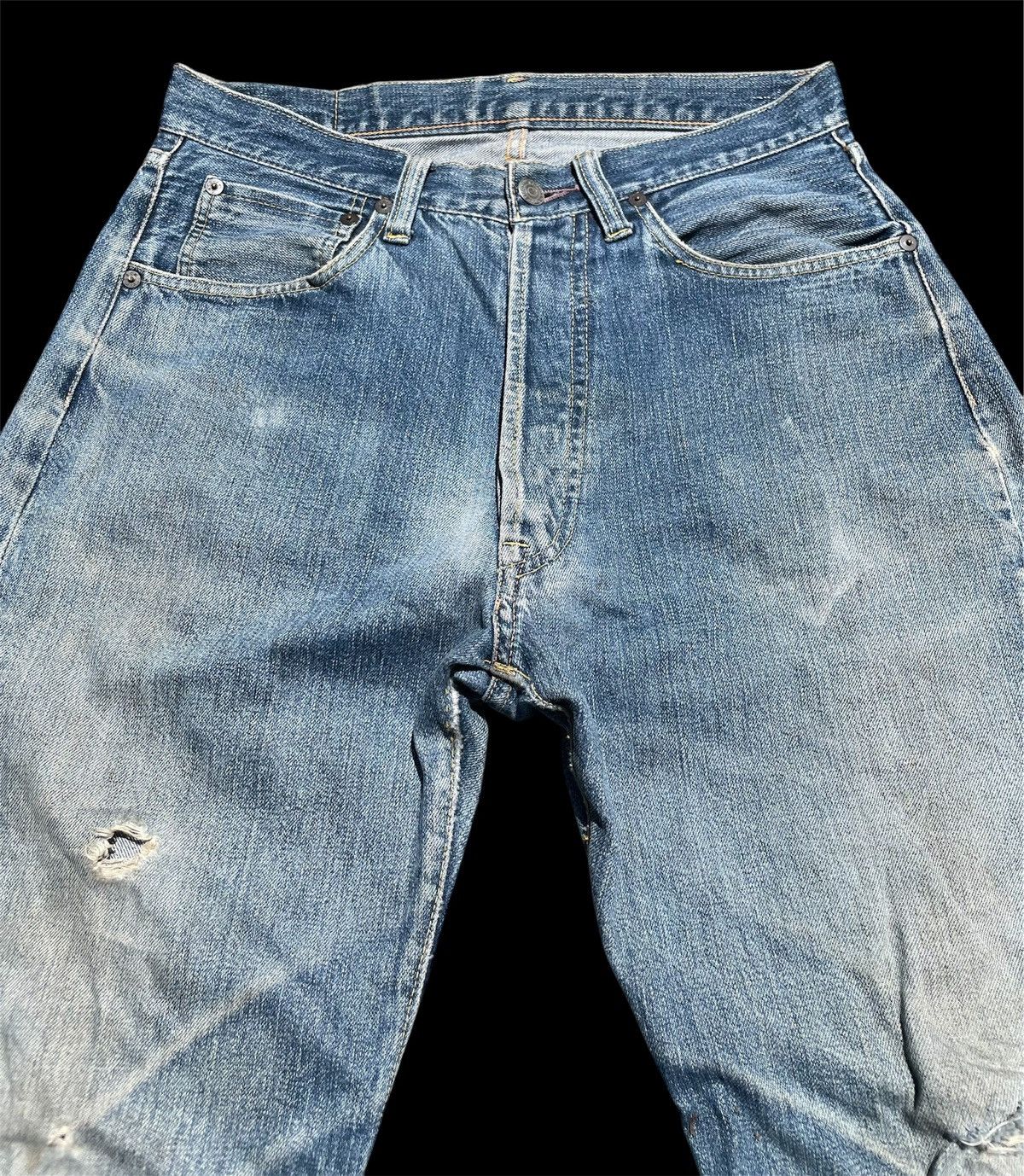 Japanese Brand 🔥Accept Binding Offer🔥 Buckayro Disstressed Denim Pants Size US 28 / EU 44 - 5 Thumbnail