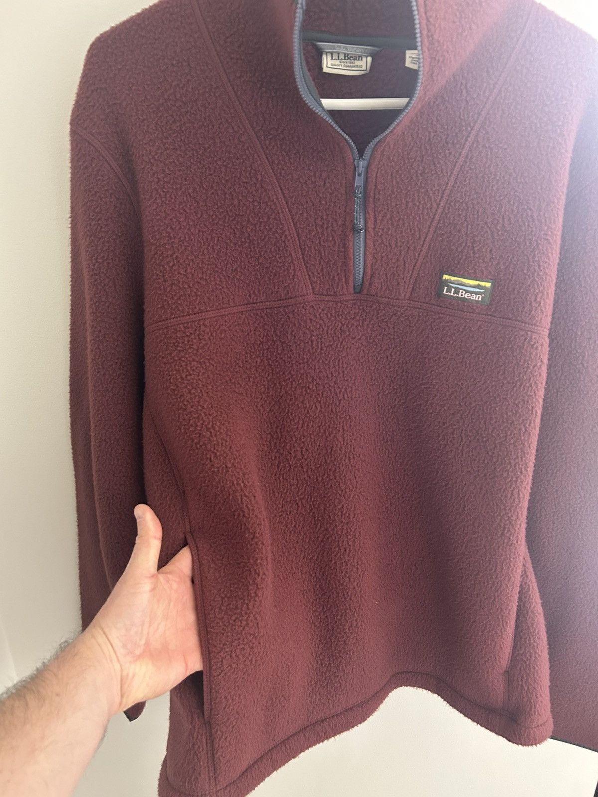 L.L. Bean L.L. Bean Men's Katahdin Fleece Pullover Jacket Large NWOT Size US L / EU 52-54 / 3 - 4 Thumbnail