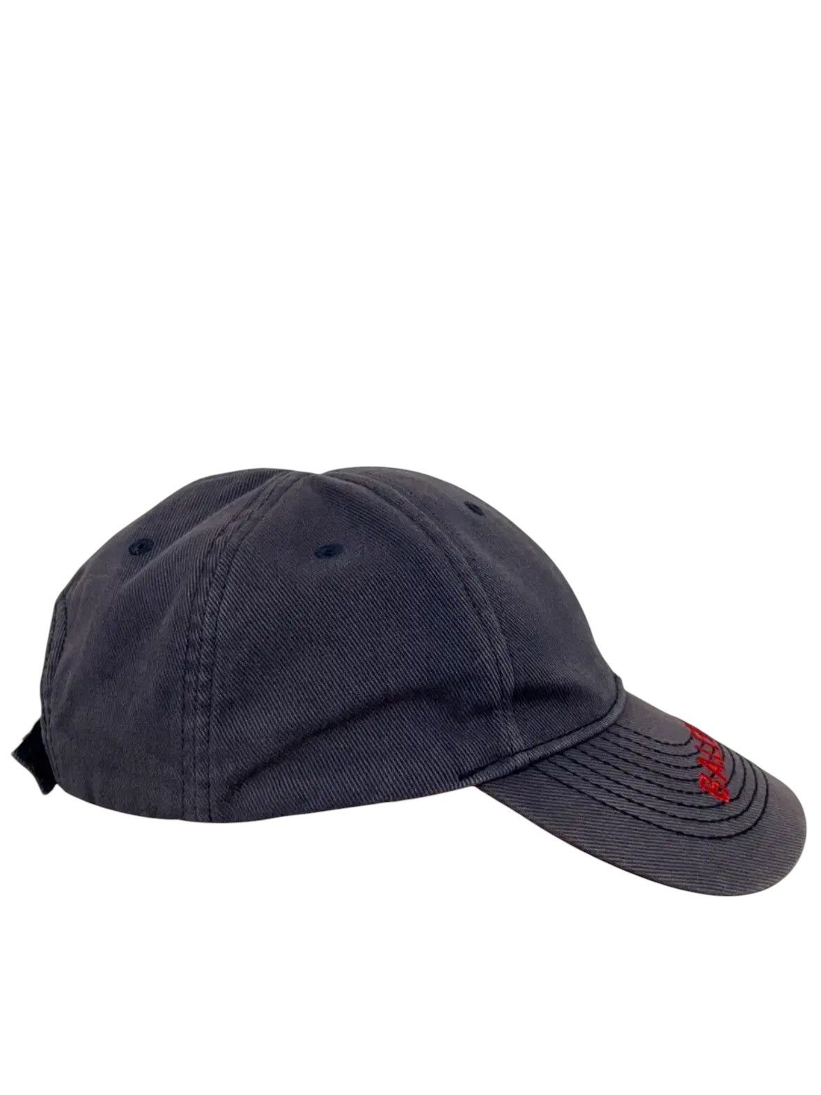 Balenciaga Balenciaga 18FW Faded Ballcap / Hat / Navy Size ONE SIZE - 3 Thumbnail