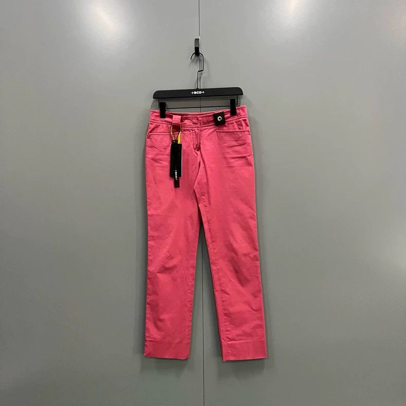 Loro Piana LORO PIANA Rose red trousers Size 26" / US 2 / IT 38 - 1 Thumbnail