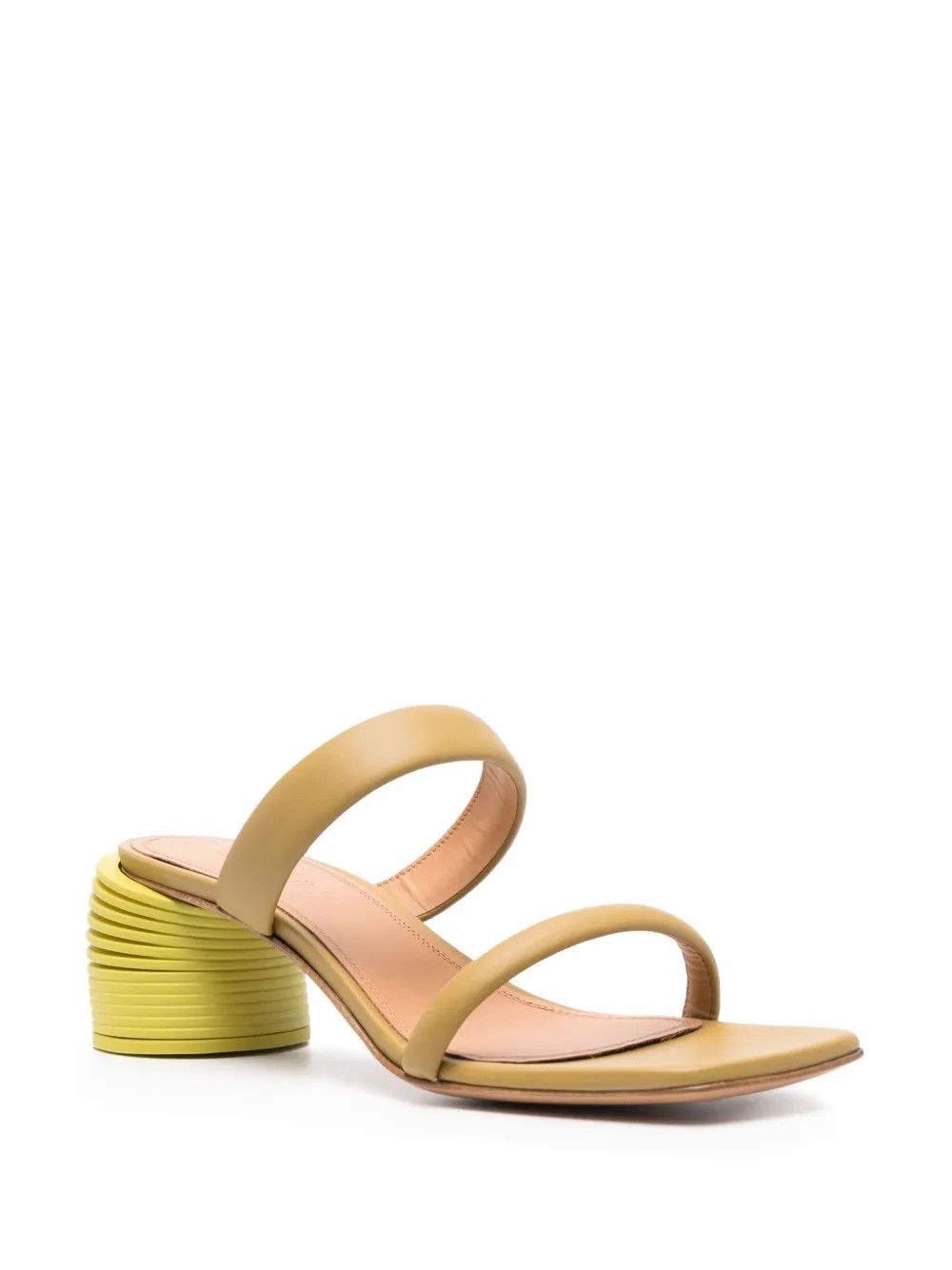 Off-White o1y1225 Mules in Sand Size US 7 / IT 37 - 2 Thumbnail