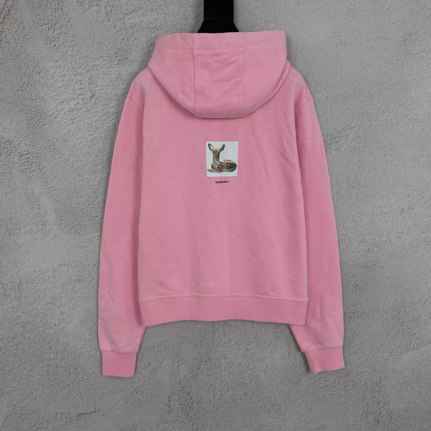 Burberry Burberry Pink Deer Hoodie S with Tags Size S / US 4 / IT 40 - 2 Thumbnail