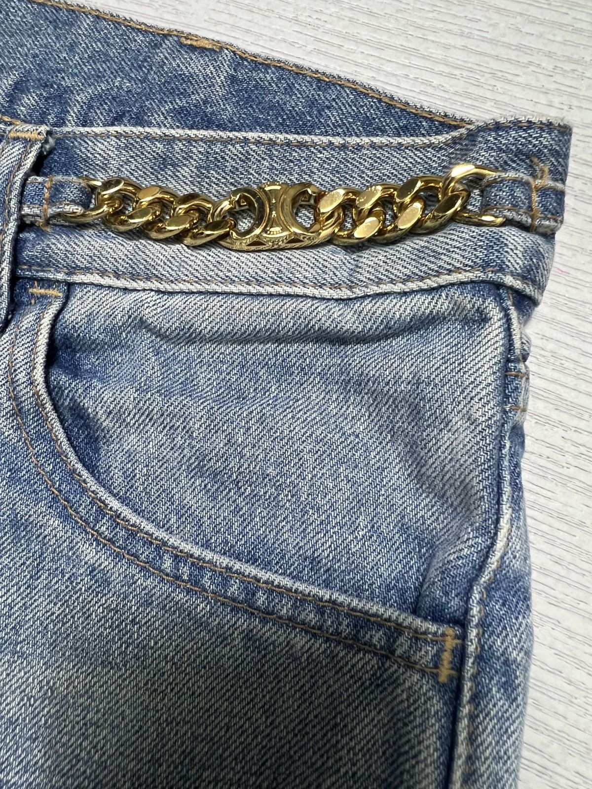 Celine Celine - Kitty Jeans Size US 30 / EU 46 - 12 Thumbnail