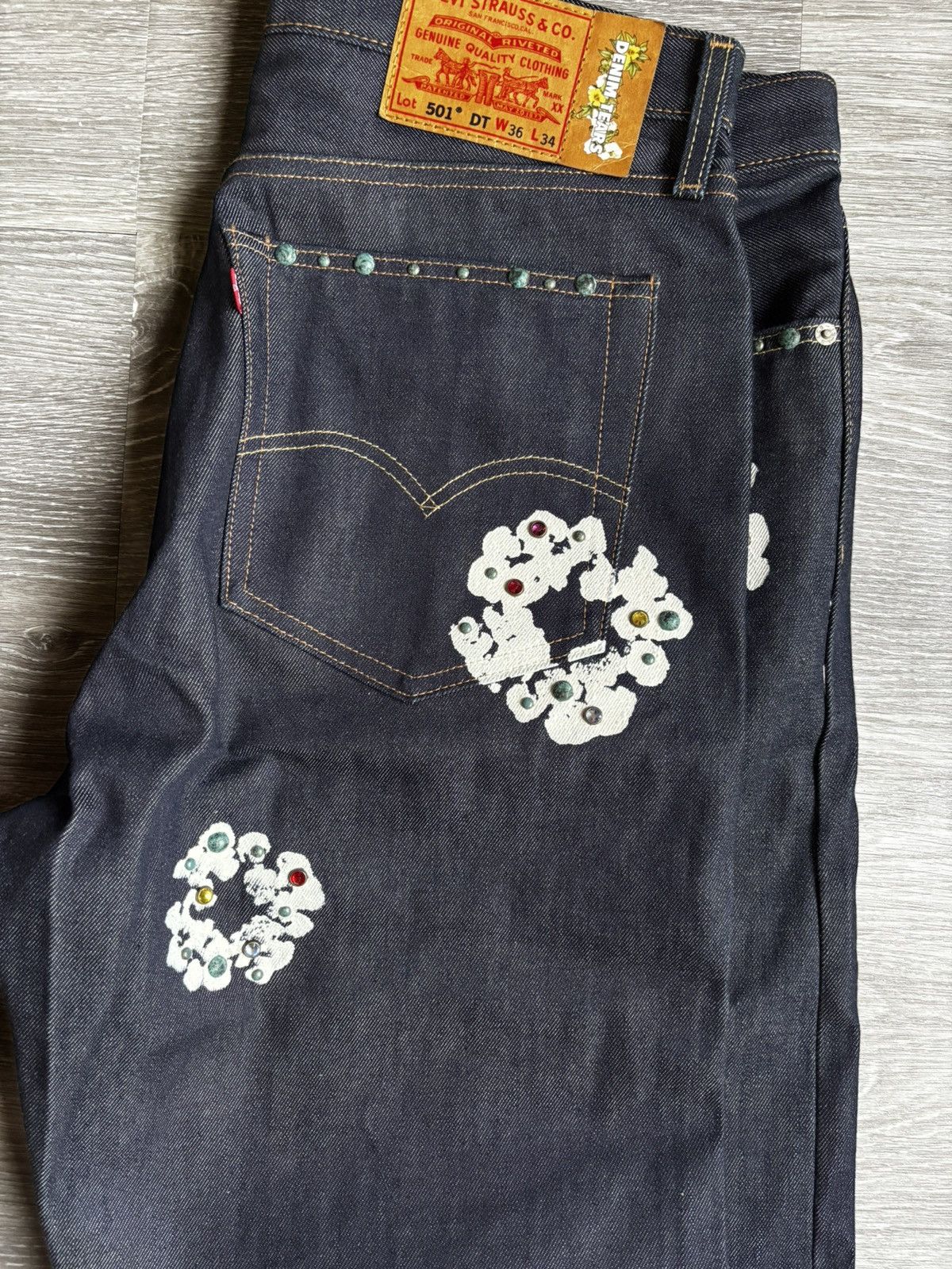 DENIM TEARS Denim Tears Exclusive Studded Denim Size US 36 / EU 52 - 15 Thumbnail