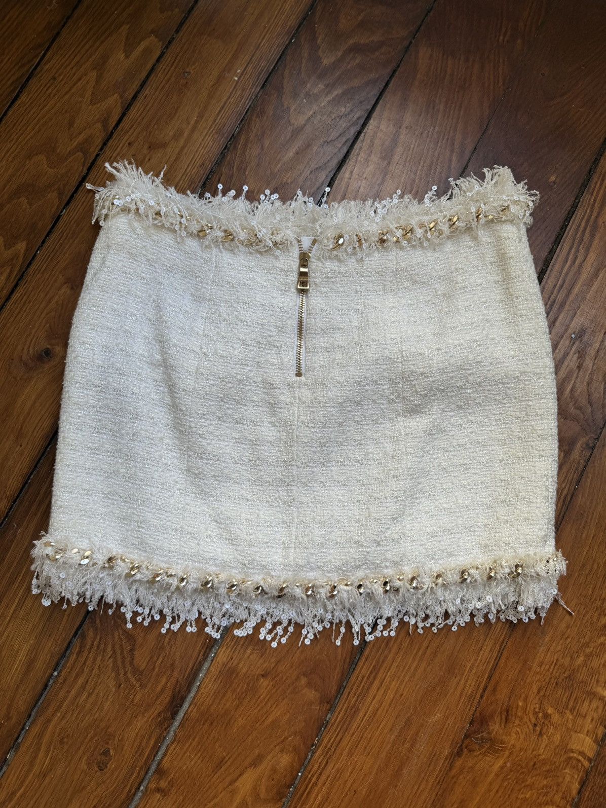 Balmain Balmain sequin skirt Size 26" / US 2 / IT 38 - 2 Thumbnail