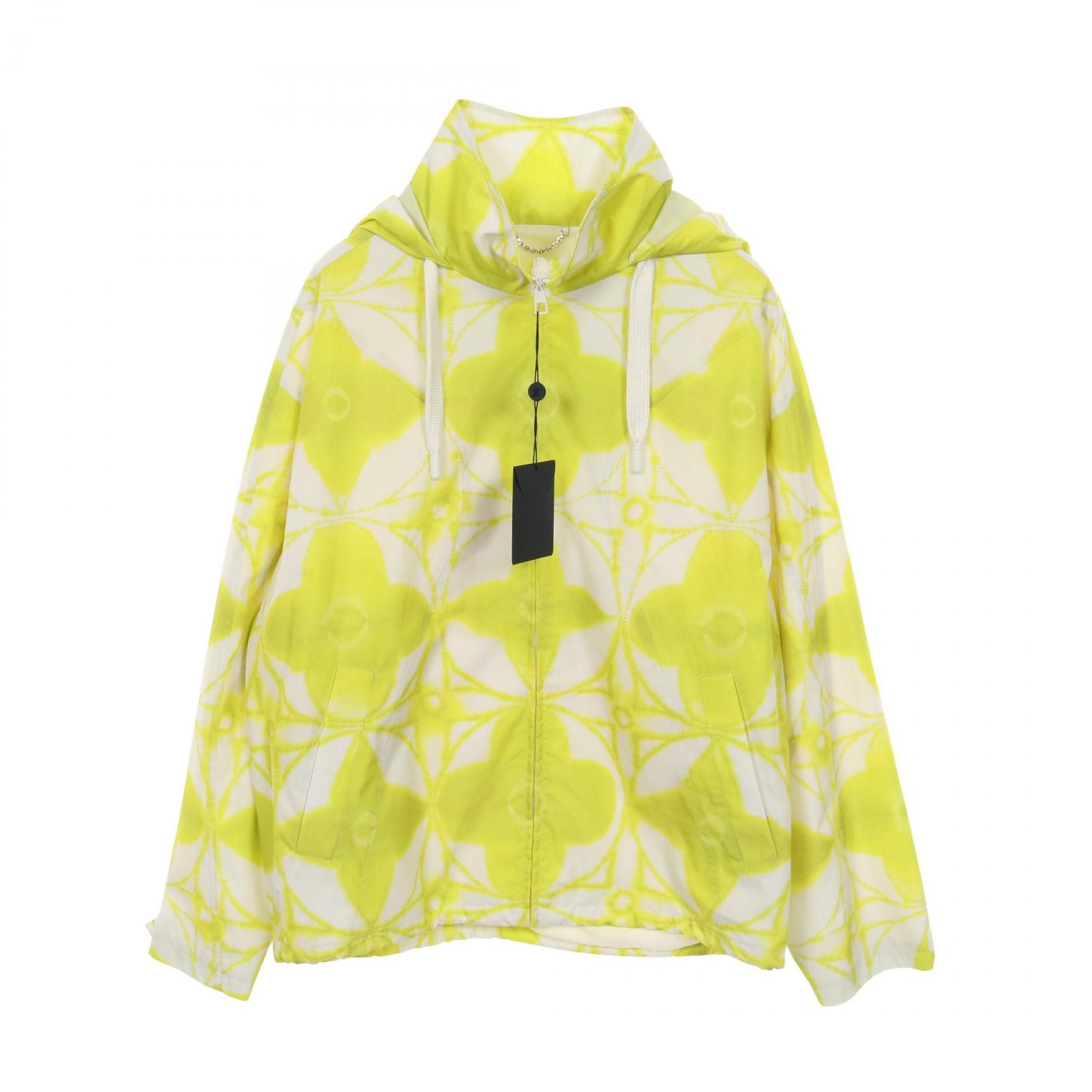 Louis Vuitton Louis Vuitton Louis Vuitton Monogram Flower Shibori Polyester Jacket Textile Outerwear RM231XH8HOB93W DUTY FREE for USA Size ONE SIZE - 1 Thumbnail