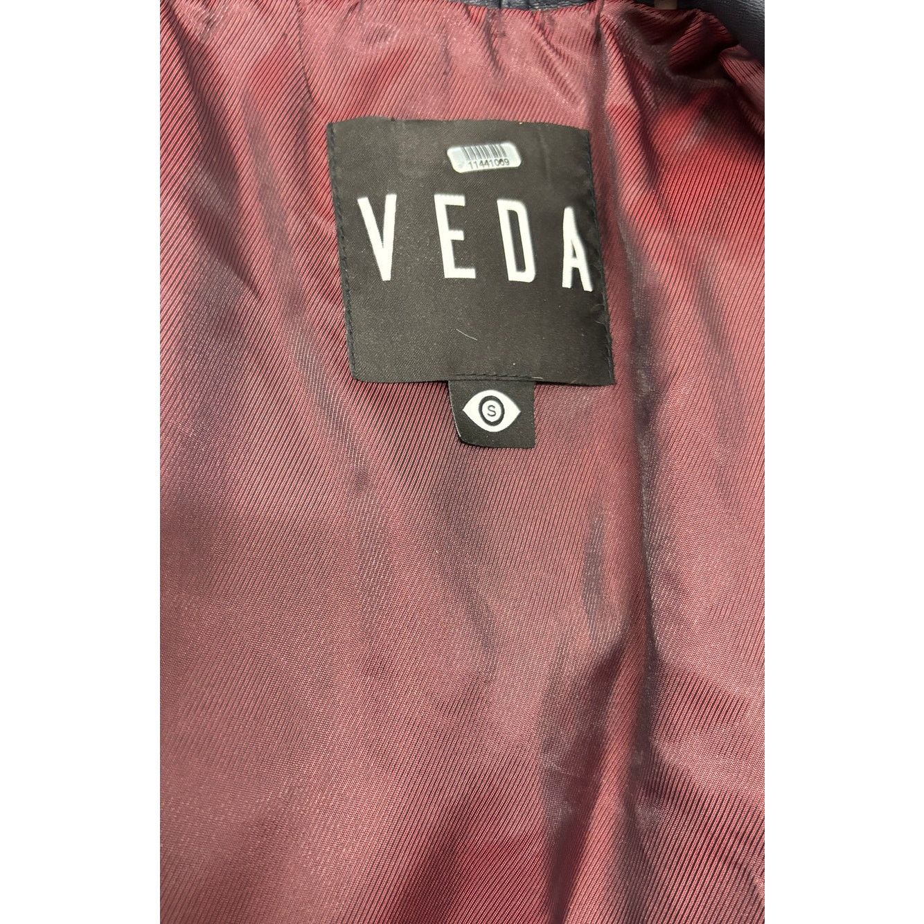 VEDA Veda Jayne Lambskin Snake-Print Moto Jacket Size S Size S / US 4 / IT 40 - 3 Thumbnail