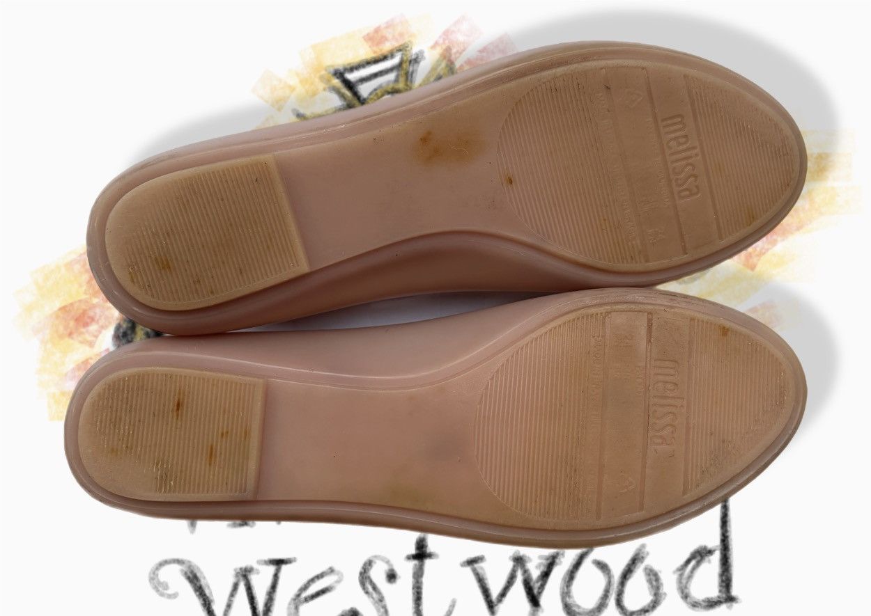 Vivienne Westwood Vivienne Westwood x Melissa Anglomania Nude Ballet Flats Size US 7 / IT 37 - 7 Thumbnail