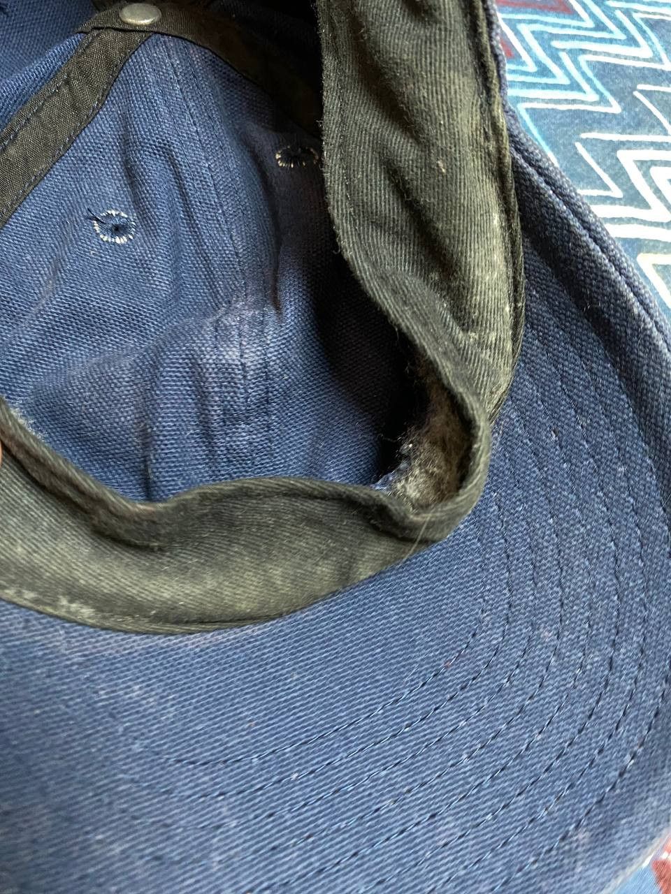 Nike × Vintage Vintage Nike Faded Cap Drill streetwear style cap Size ONE SIZE - 15 Thumbnail