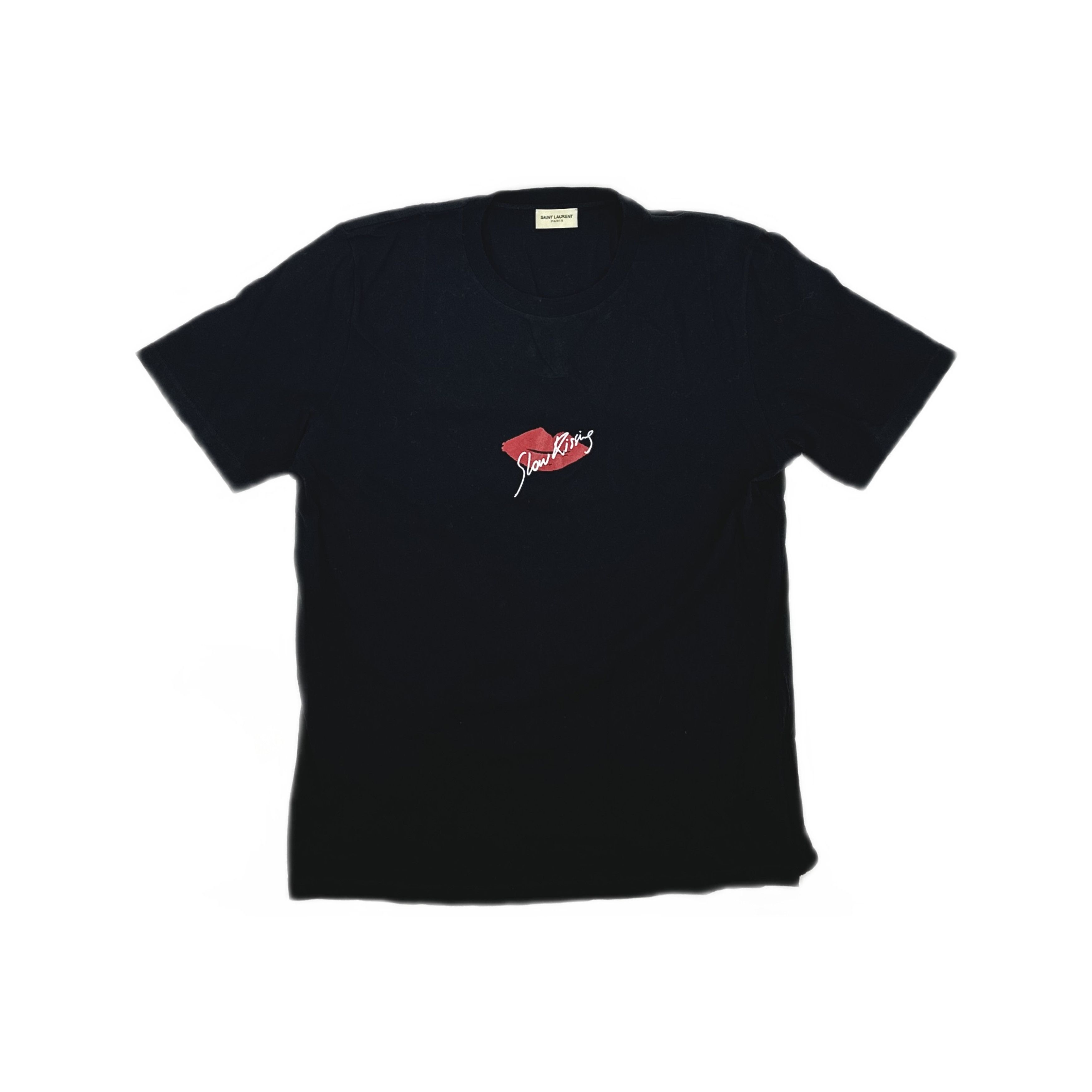 Saint Laurent Paris Saint Laurent Slow Kissing Graphic T-Shirt Size S Size US S / EU 44-46 / 1 - 1 Thumbnail