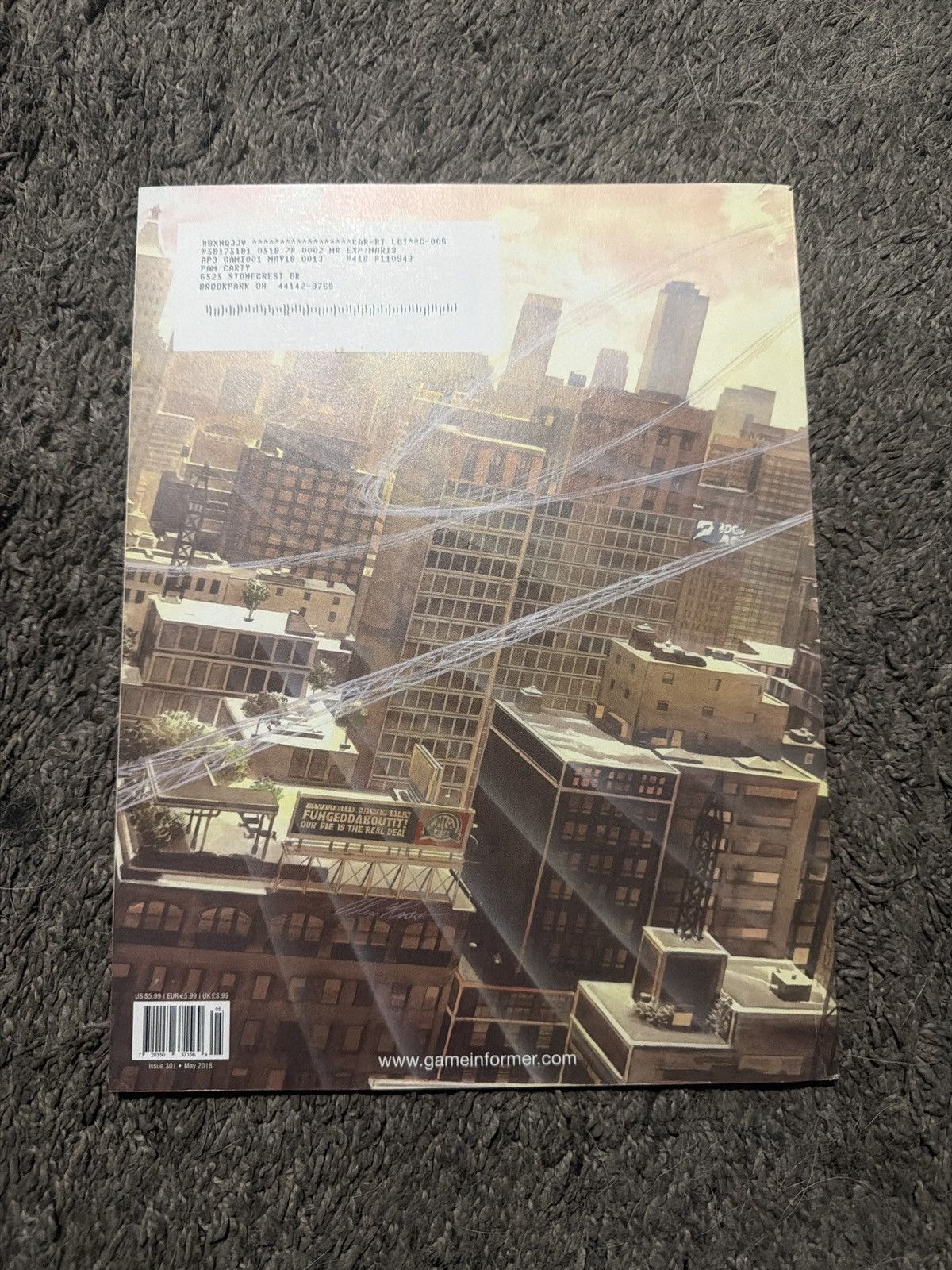 Hypebeast 2018 Game Informer Volume XXVIII Number 5 Issue 301 Size ONE SIZE - 2 Thumbnail