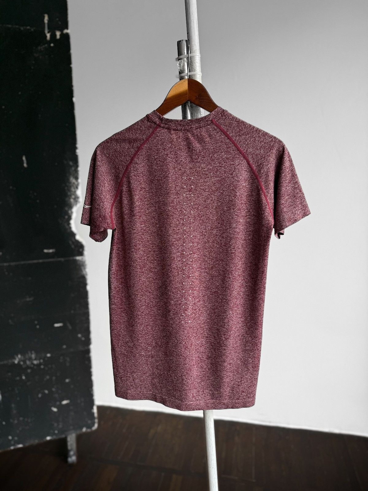 Saucony Saucony Mens Burgundy Heathered Running Training T-Shirt Size US S / EU 44-46 / 1 - 2 Thumbnail