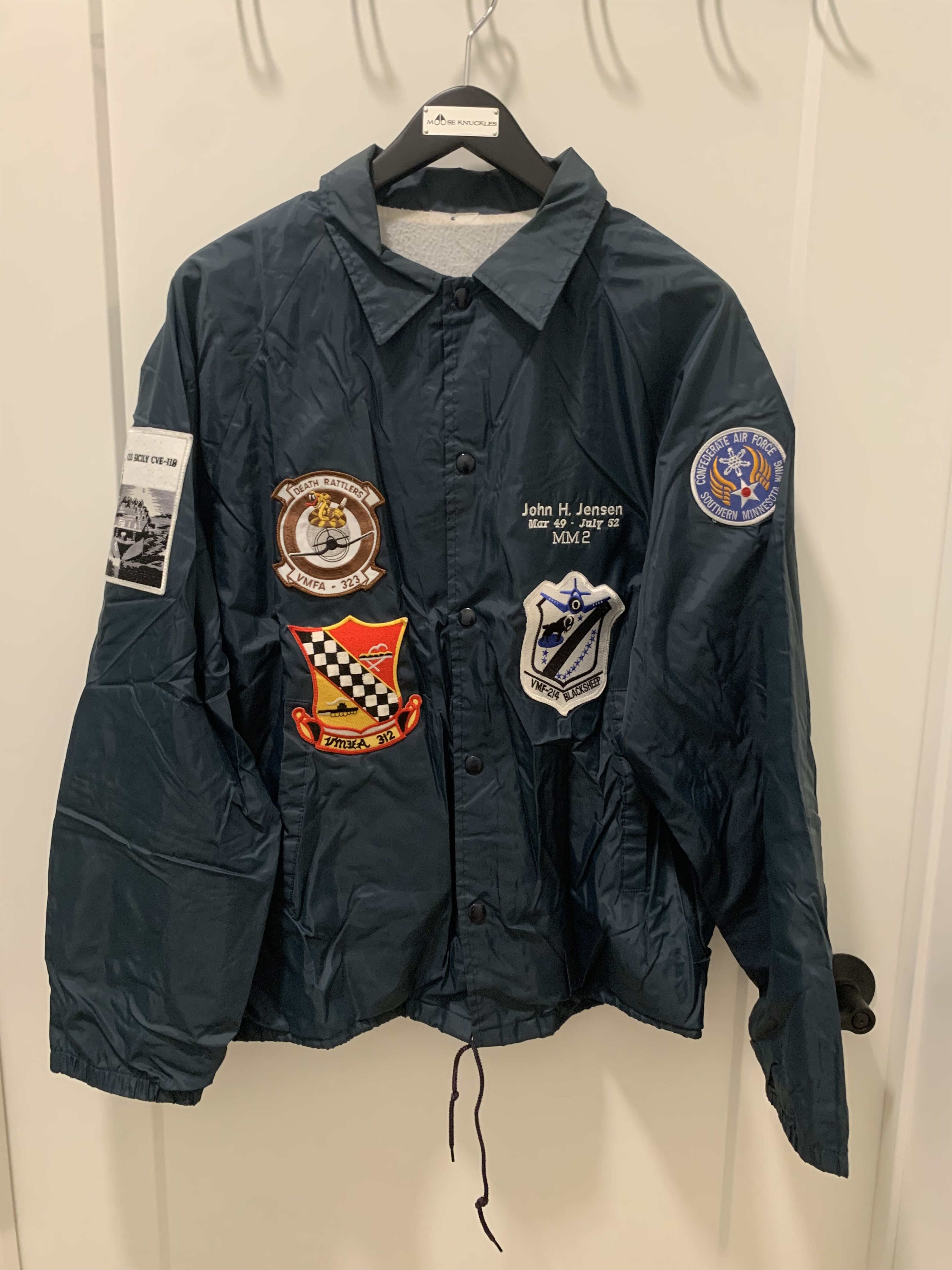 Vintage vintage military wind breaker Size US L / EU 52-54 / 3 - 1 Thumbnail