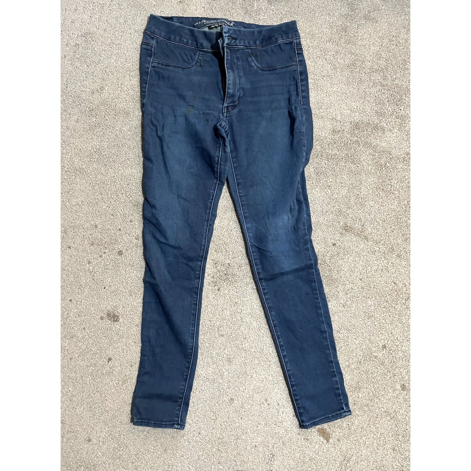 American Eagle Outfitters American Eagle Outfitters Jeans Women's Regular Stretch Jegging Blue 26x28 AEO Sateen 2 28in Inseam Low Rise Modern Logo Shirt? Size 26" / US 2 / IT 38 - 3 Thumbnail