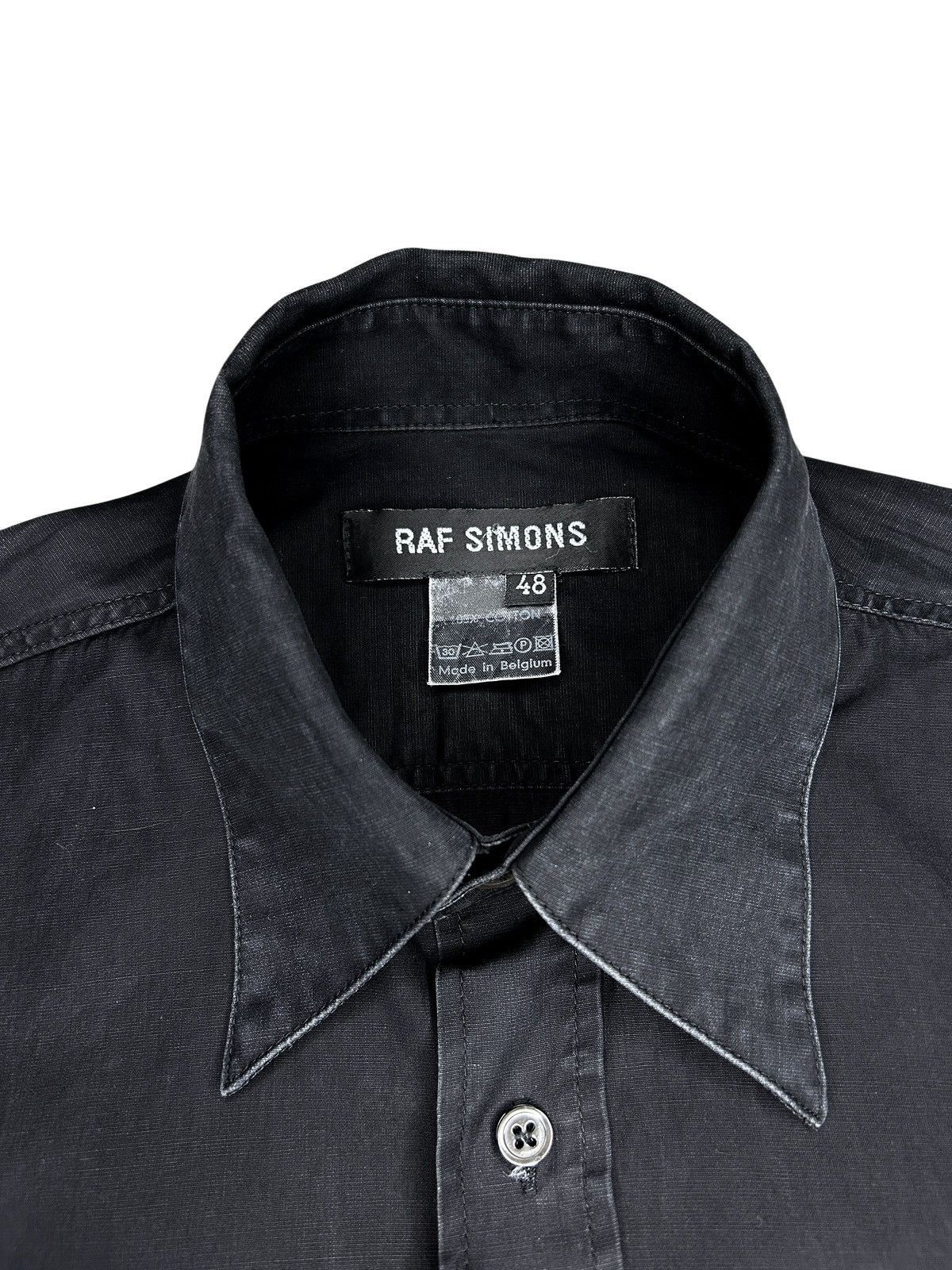 Raf Simons S/S 99 'R' Logo Shirt Size US M / EU 48-50 / 2 - 2 Thumbnail