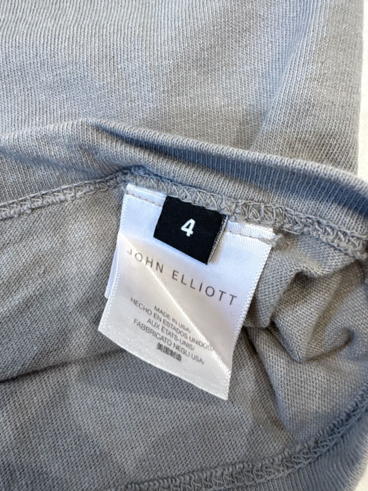 John Elliott John Elliott Foundation T shirt Size US XL / EU 56 / 4 - 4 Thumbnail