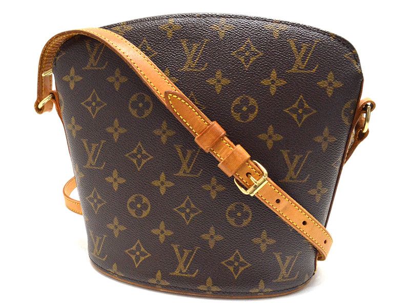 Louis Vuitton Drouot Bag Messenger Bag Monogram