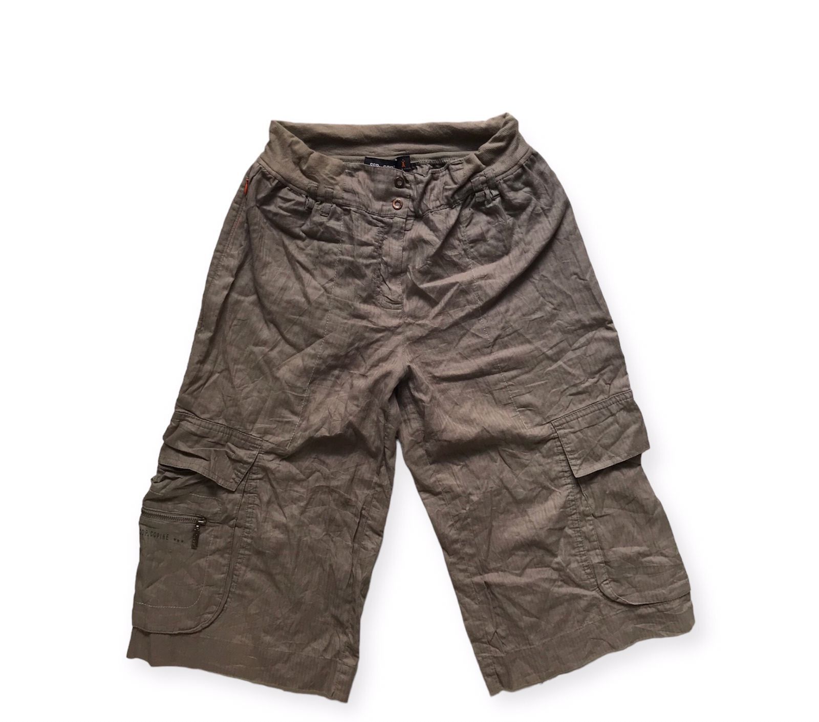 image of Archival Clothing x Copin Cop Copine Shorts Cargo in Chocolate, Men's (Size 32)