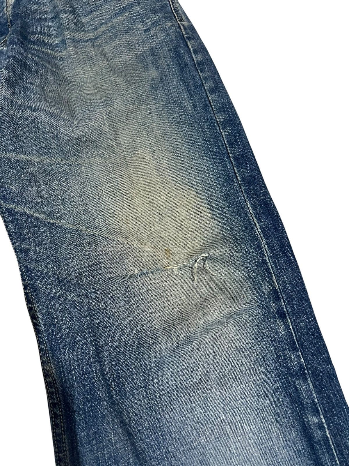 Diesel × If Six Was Nine 🌈Baggy🌈Vintage Diesel Industry Distress Jean Size US 35 - 6 Thumbnail
