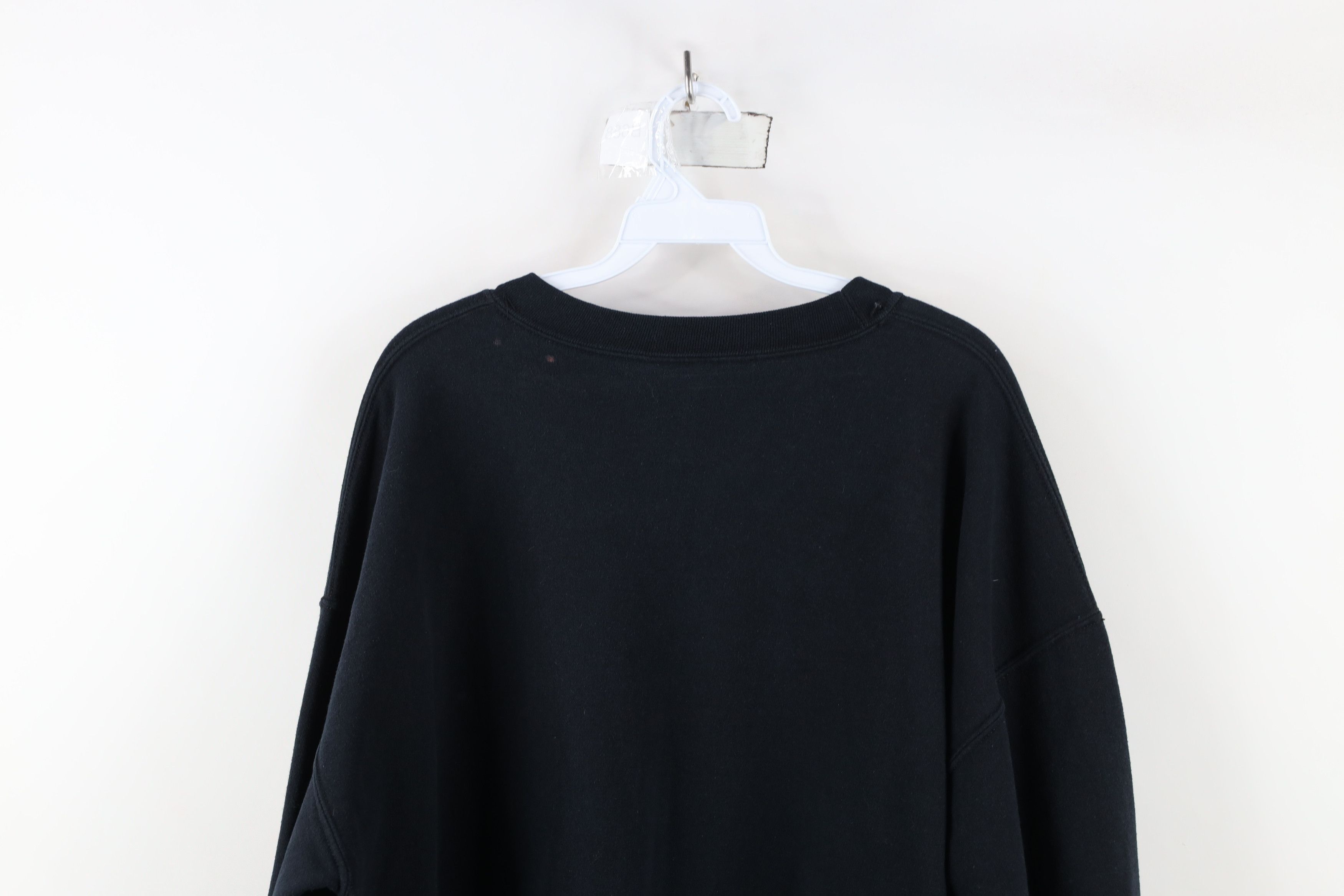 Vintage Vintage 90s Streetwear Beaded Dreamcatcher Sweatshirt Black Size XXL / US 16-18 / IT 52-54 - 12 Thumbnail