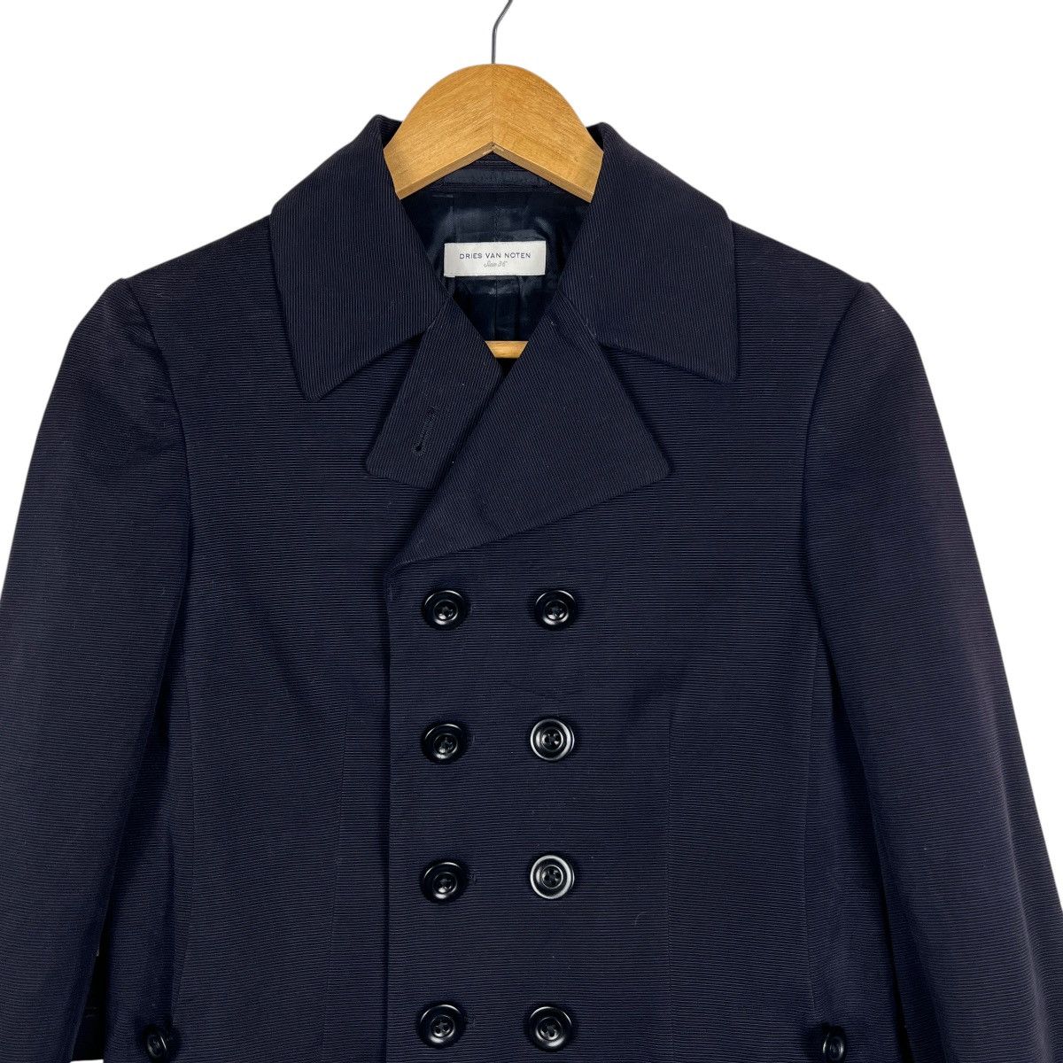 Dries Van Noten 🔥 DRIES VAN NOTEN DOUBLE BREASTED JACKET MADE IN SLOVENIA Size XS / US 0-2 / IT 36-38 - 3 Thumbnail