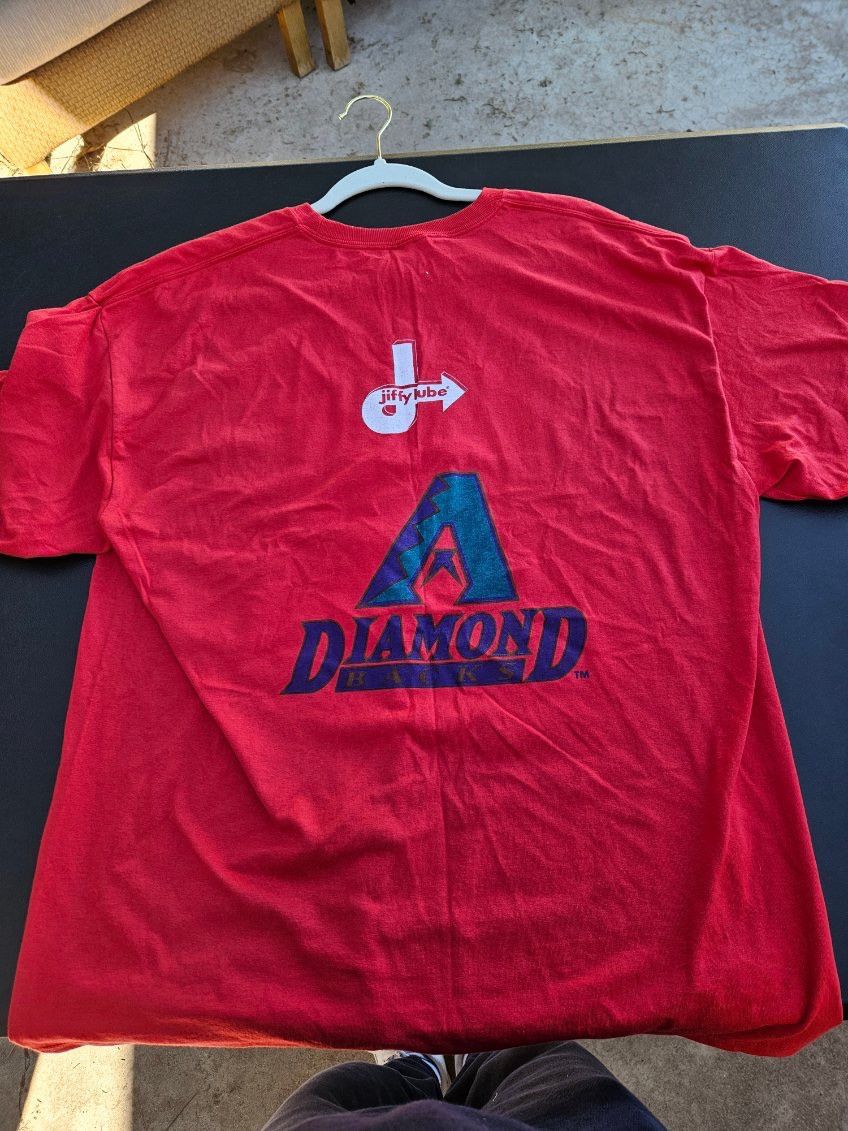 Hanes Pennzoil x Jiffy Lube x Arizona Diamondbacks Hanes Tee Size US XL / EU 56 / 4 - 2 Thumbnail