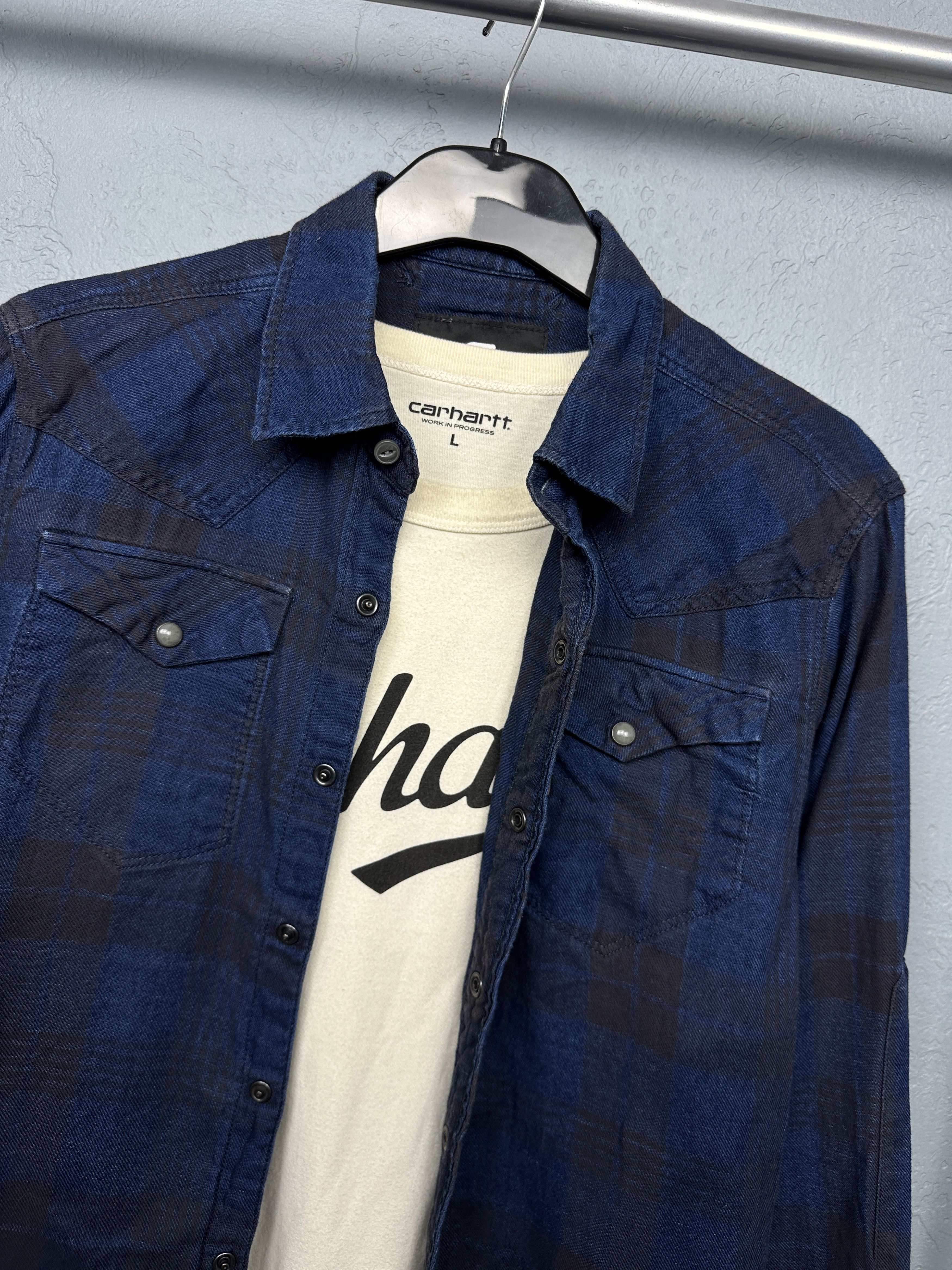 G-Star G Star Raw Mens Flannel Tacoma Plaid Shirt Size US XS / EU 42 / 0 - 2 Thumbnail