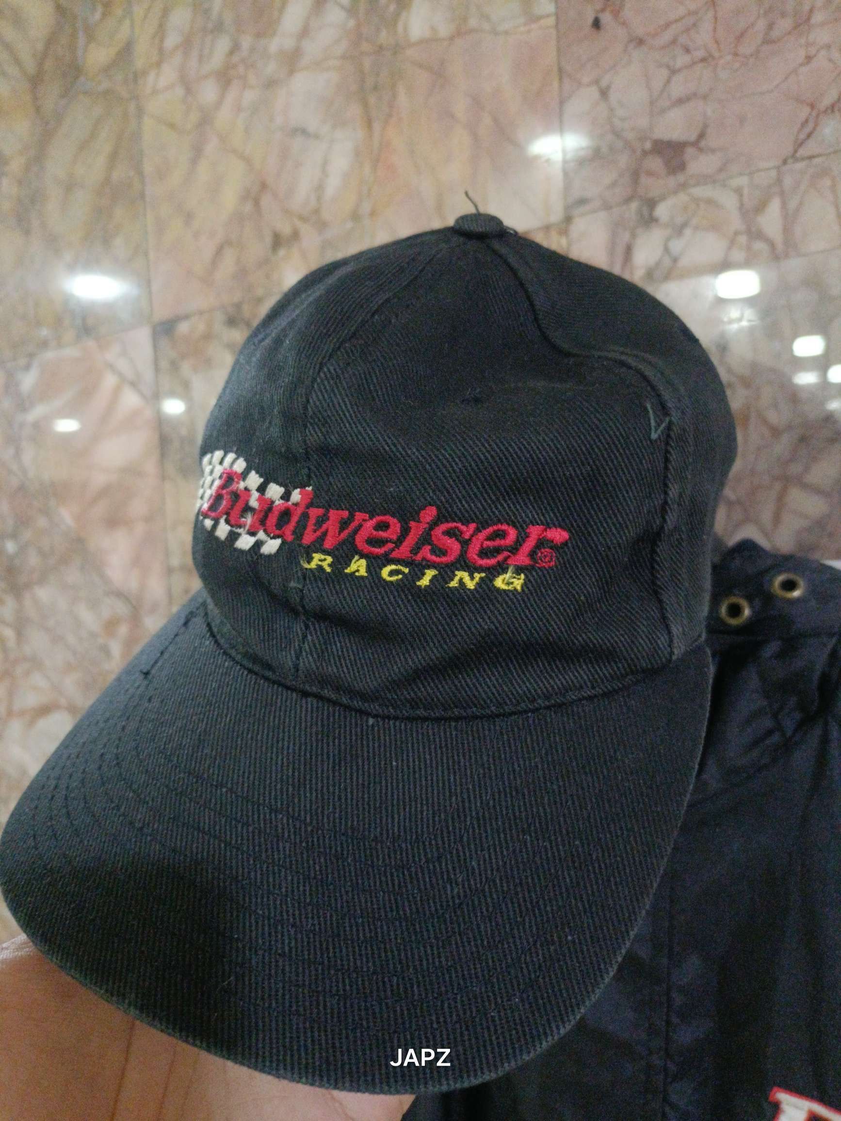 Budweiser × Vintage Vintage set of Budweiser sports jacket and cap Size US L / EU 52-54 / 3 - 9 Thumbnail