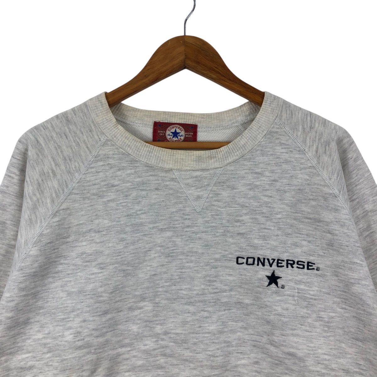 Converse × Vintage Vintage 90s CONVERSE Sweatshirt Crewneck Streetwear Size US L / EU 52-54 / 3 - 2 Thumbnail