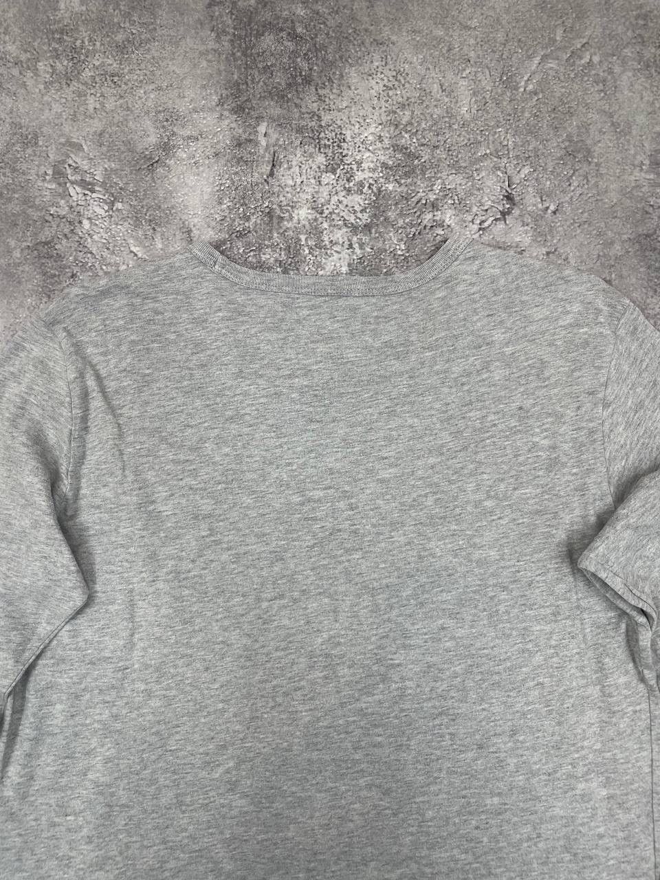 Benetton Benetton Men Long Sleeve T-Shirt Regular Fit Grey Size XS Size US XS / EU 42 / 0 - 8 Thumbnail