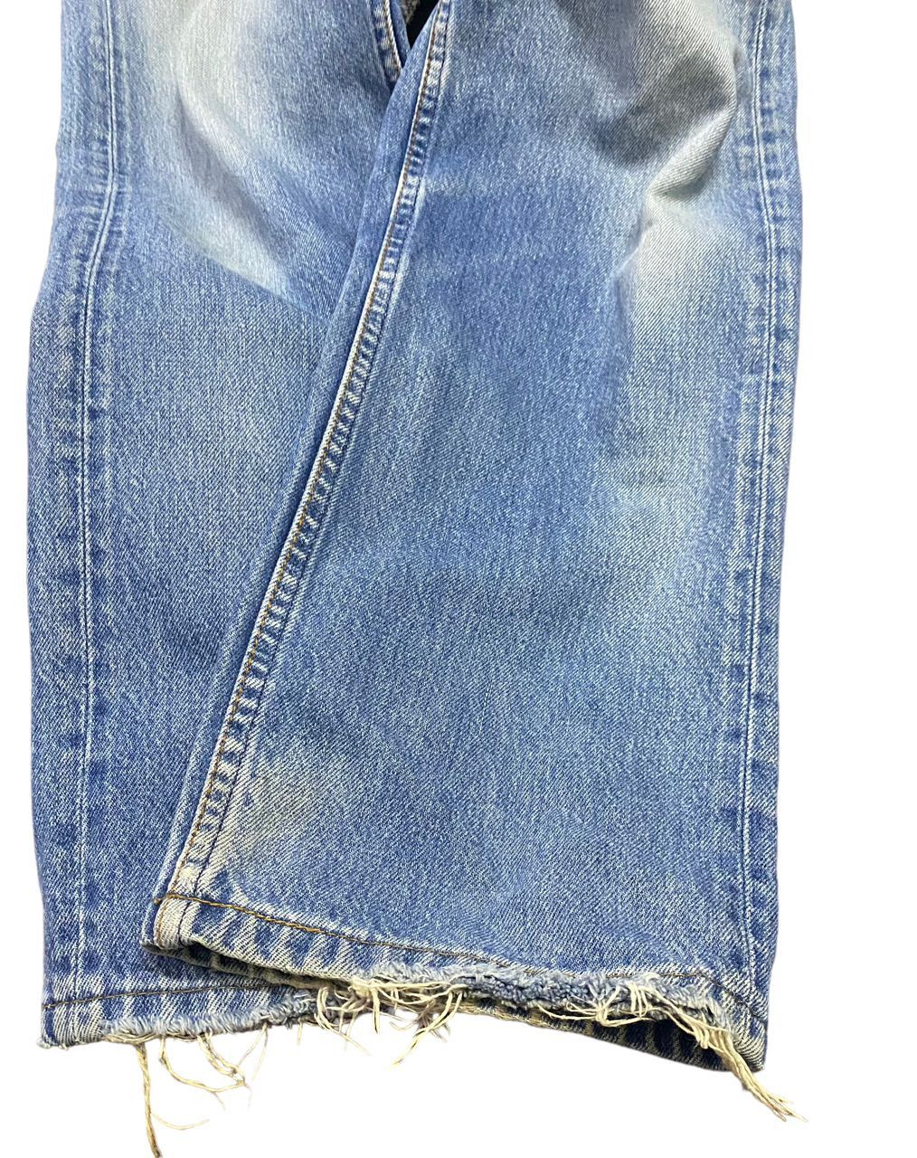 Levi's VINTAGE 90s LEVIS 501 XX BUTTON 555 DENIM JEANS Size US 32 / EU 48 - 8 Thumbnail