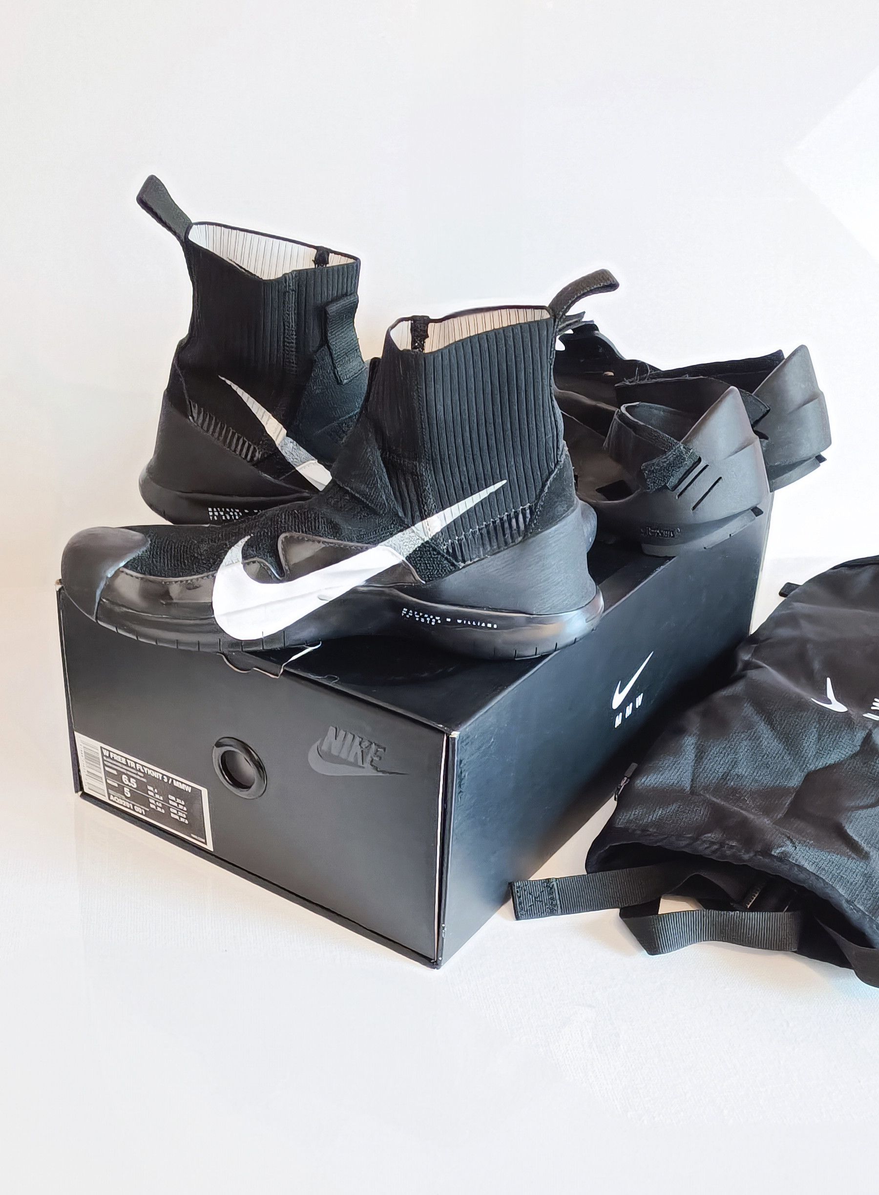 Nike Free TR Flyknit SP MMW Black DS