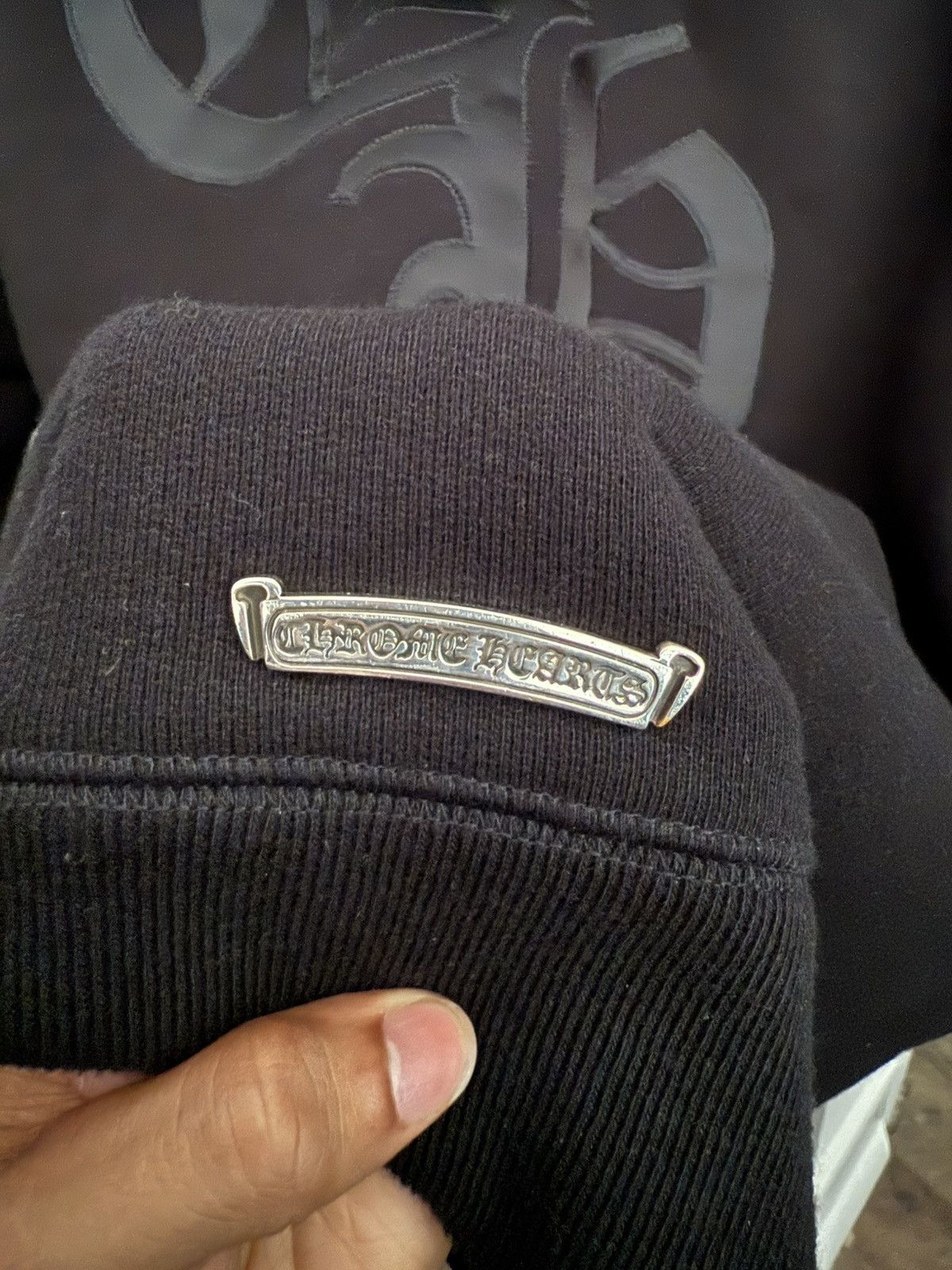 Chrome Hearts Brand New Chrome Hearts Triple Cross Embroidered Hoodie Size US M / EU 48-50 / 2 - 3 Thumbnail