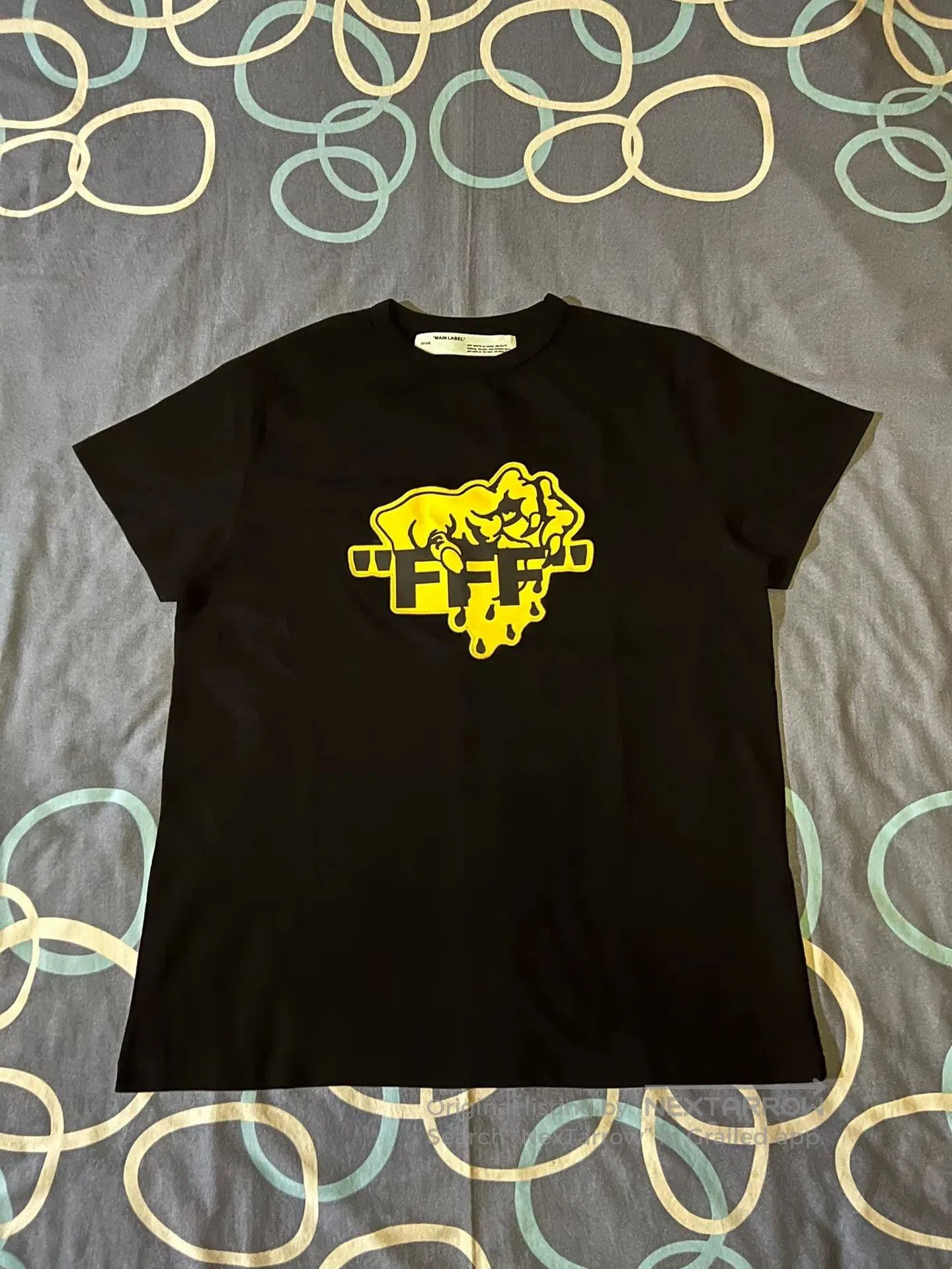 Off-White Off-White Embroidered Slogan T-Shirt. Size US M / EU 48-50 / 2 - 1 Thumbnail